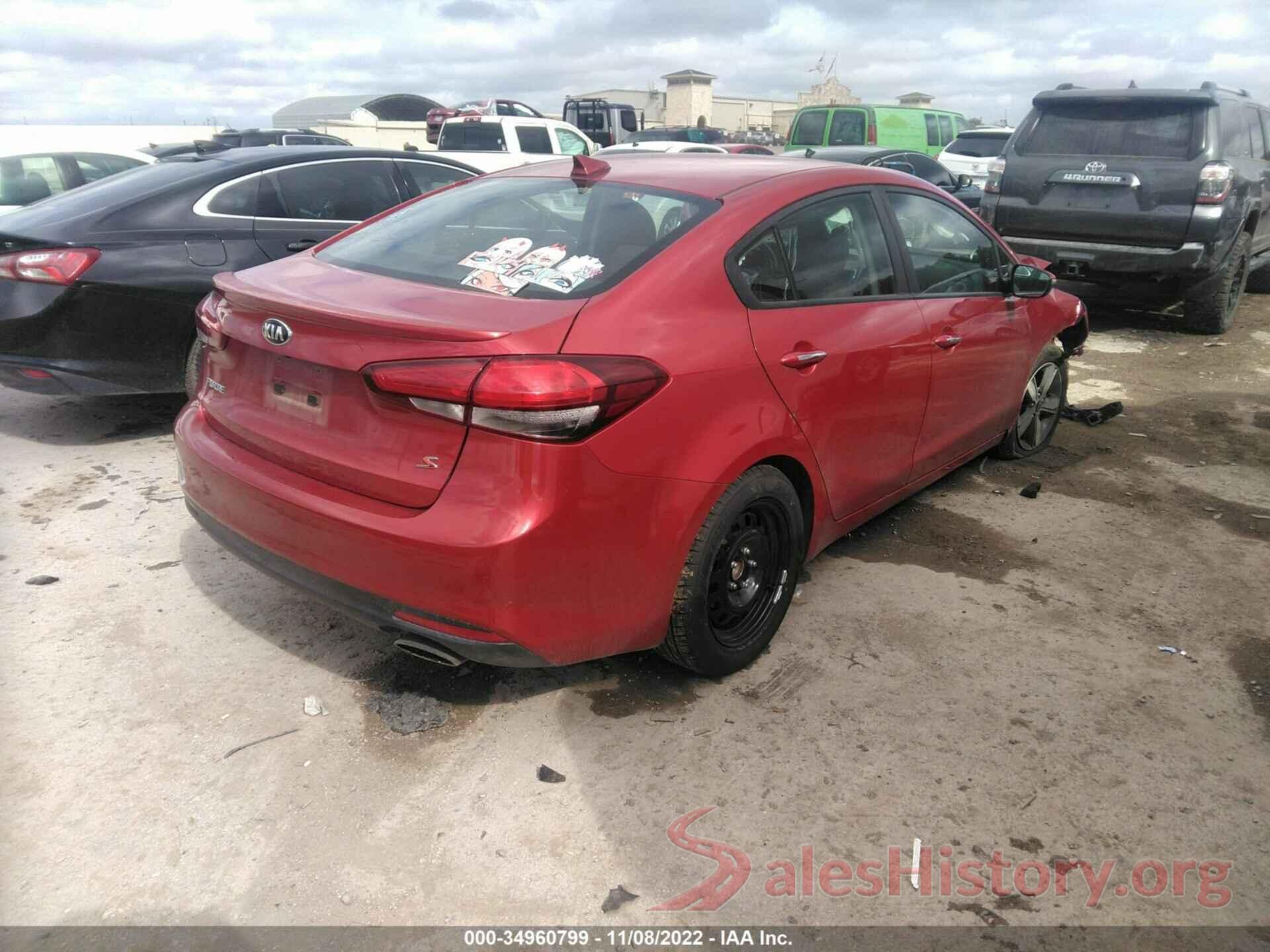 3KPFL4A71JE201368 2018 KIA FORTE