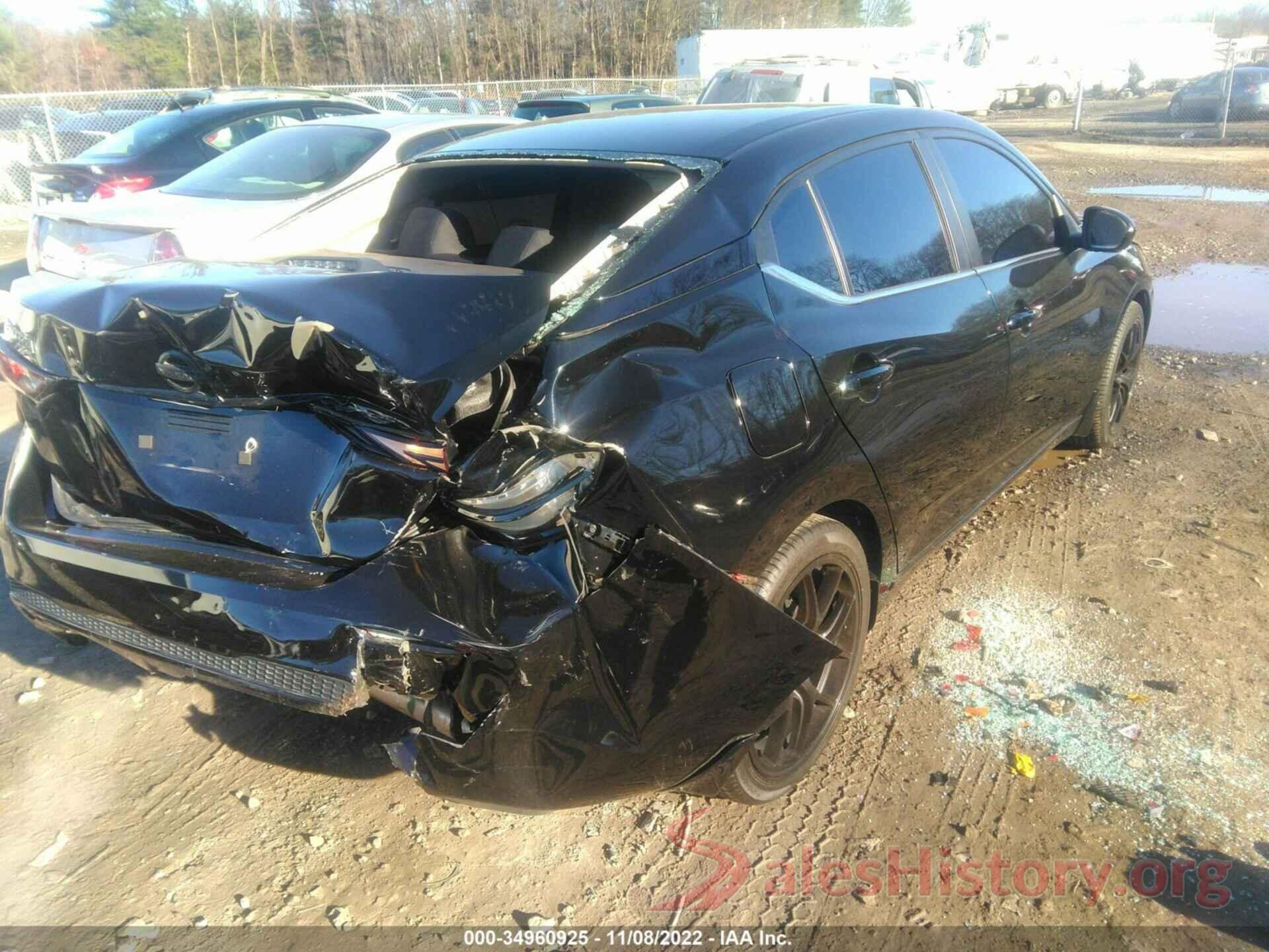 3N1AB8BV6LY297231 2020 NISSAN SENTRA