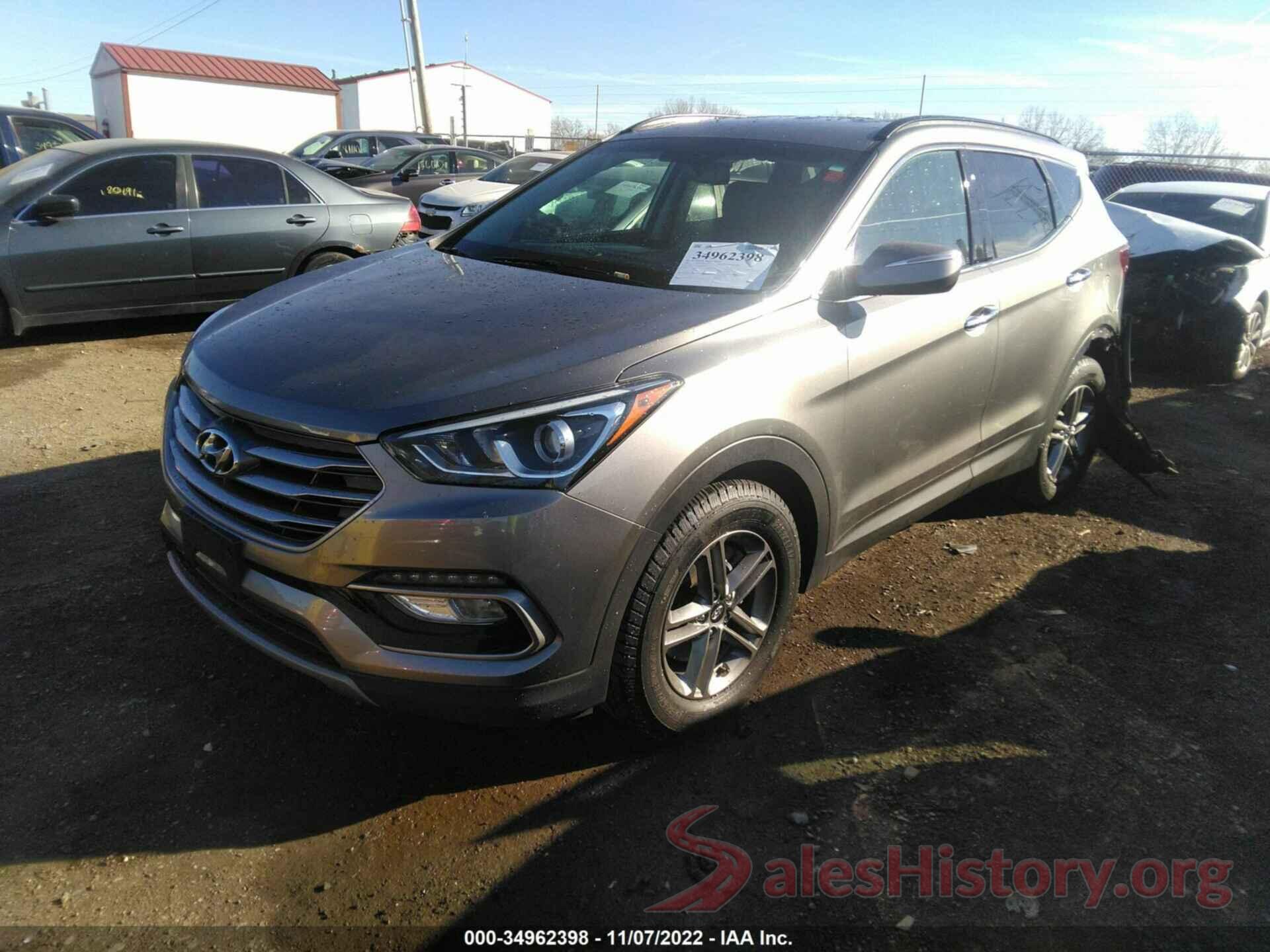 5NMZUDLB6HH030616 2017 HYUNDAI SANTA FE SPORT