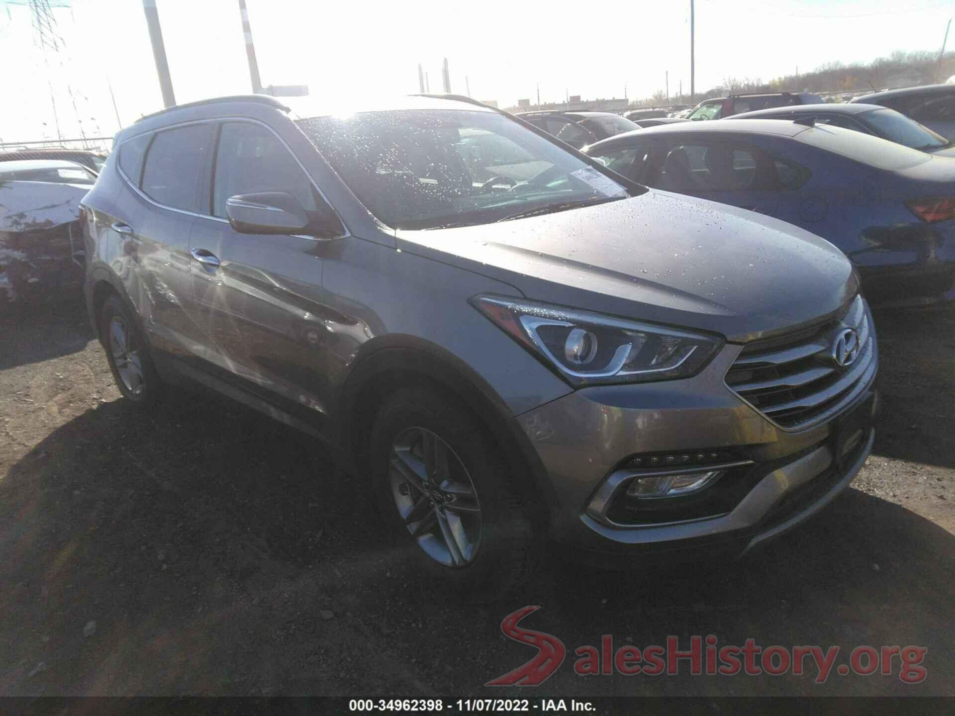 5NMZUDLB6HH030616 2017 HYUNDAI SANTA FE SPORT