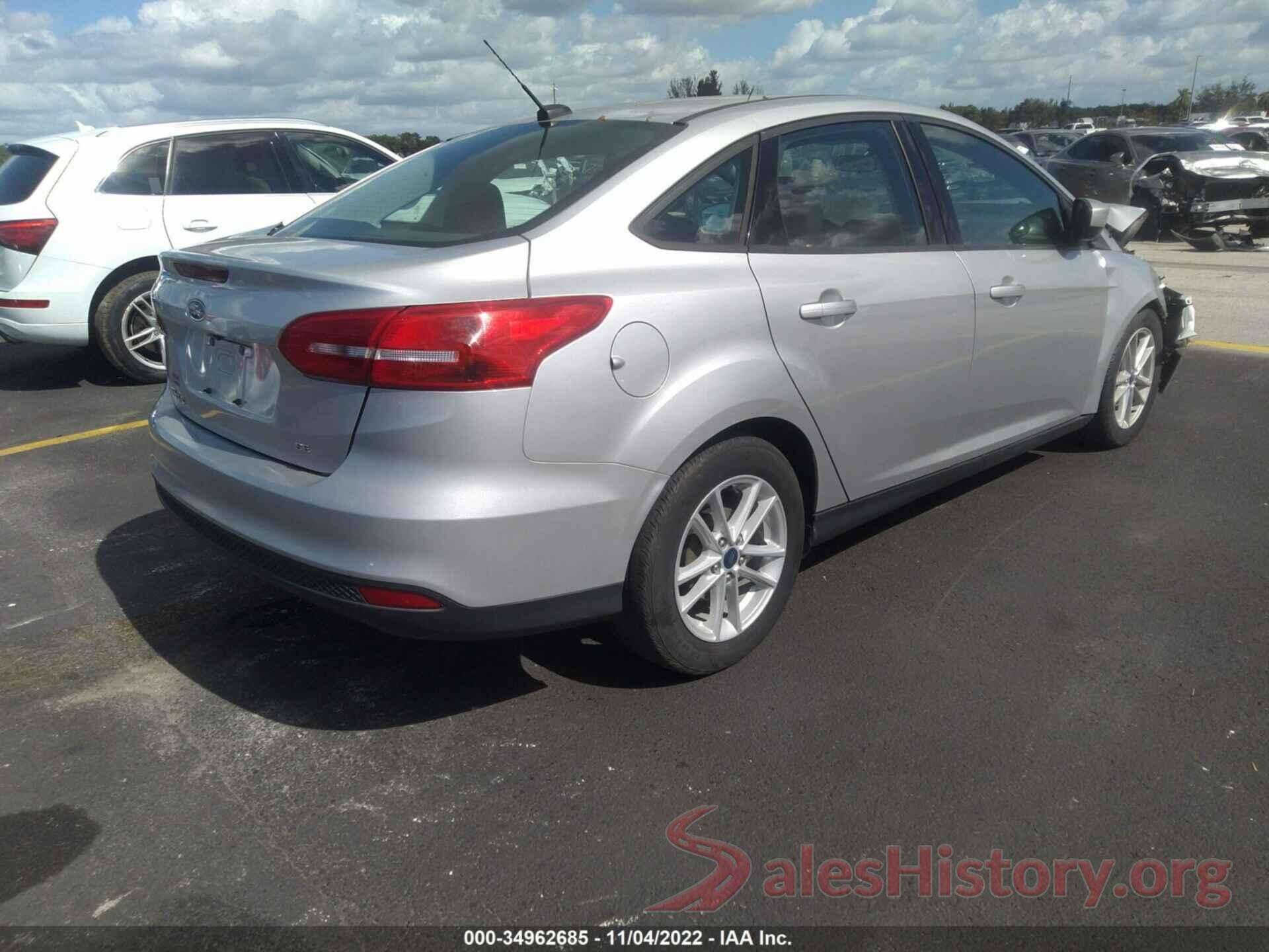 1FADP3F29JL295466 2018 FORD FOCUS