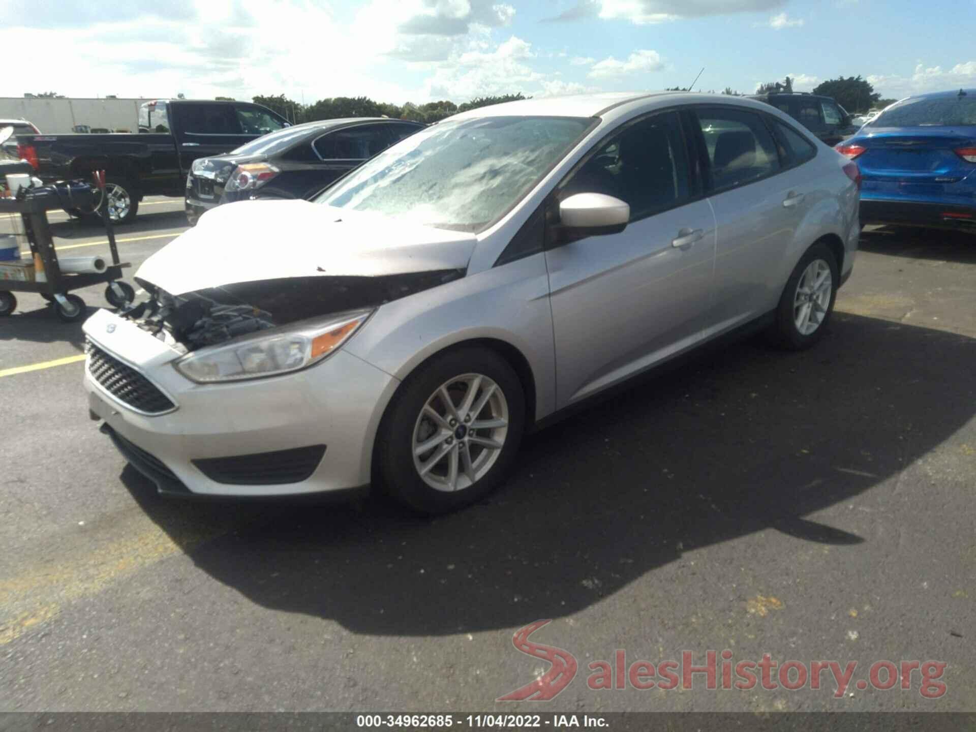 1FADP3F29JL295466 2018 FORD FOCUS