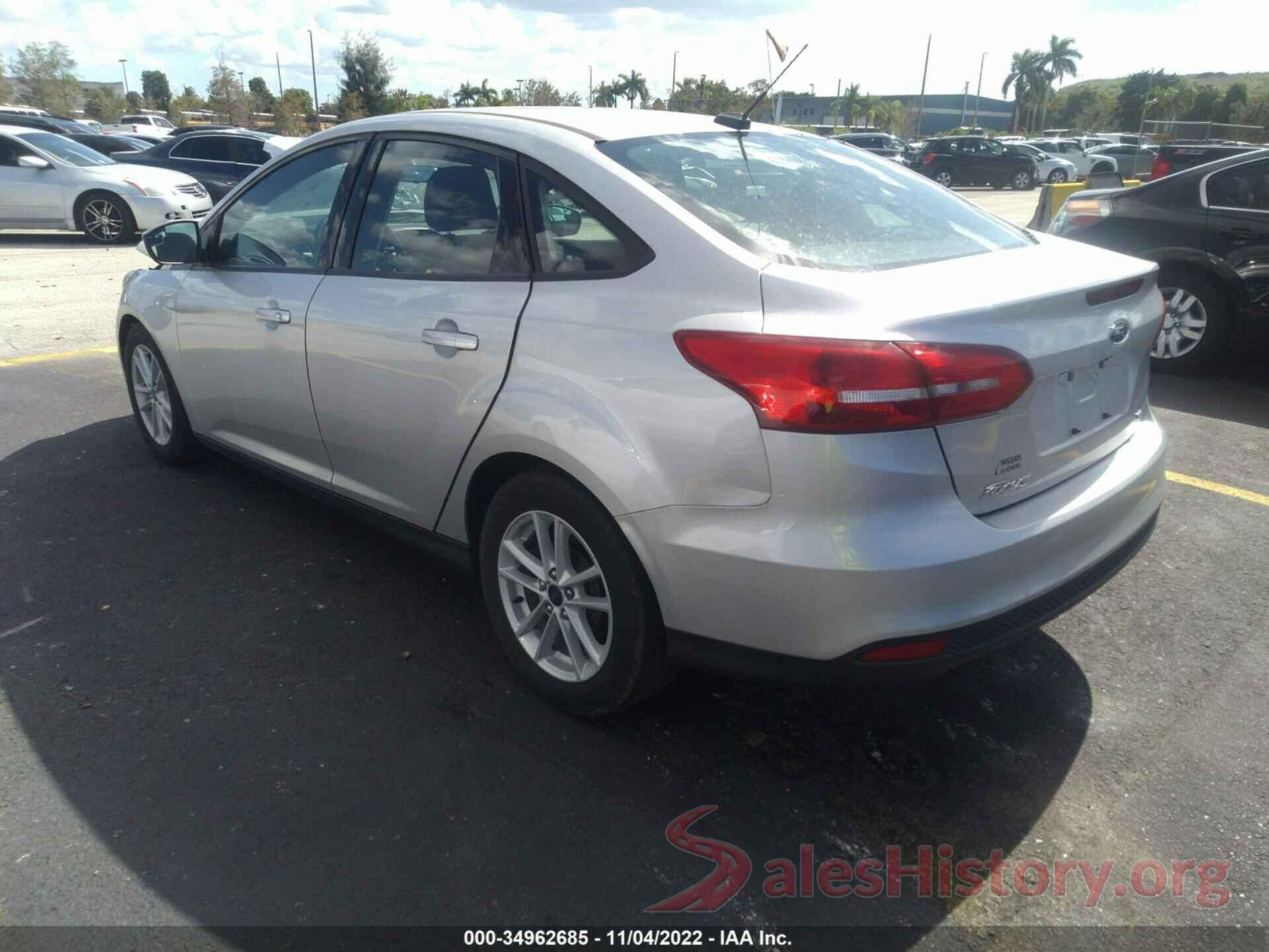 1FADP3F29JL295466 2018 FORD FOCUS