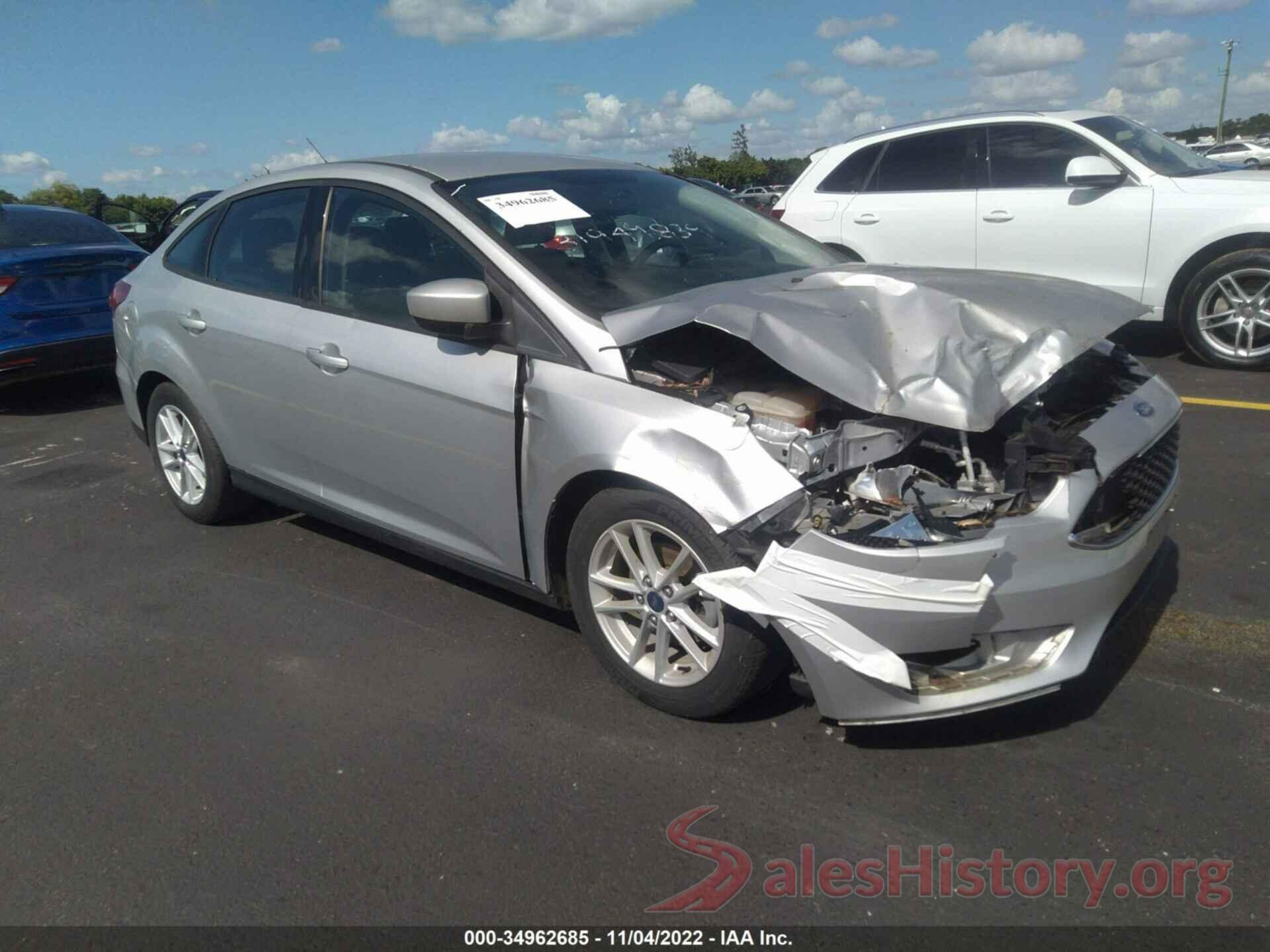 1FADP3F29JL295466 2018 FORD FOCUS