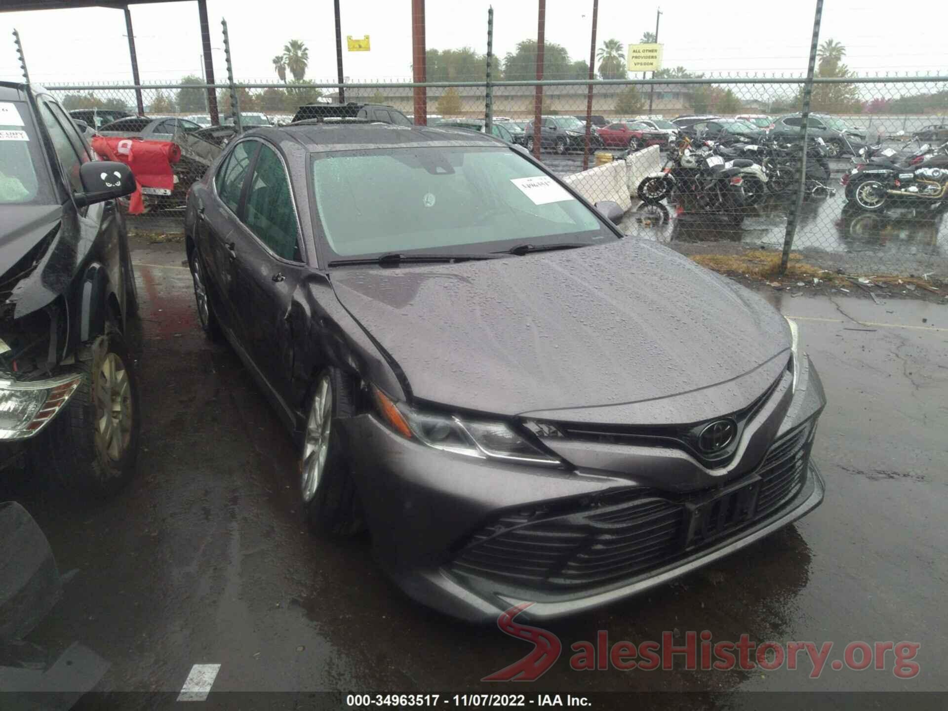 4T1B11HK2KU795495 2019 TOYOTA CAMRY