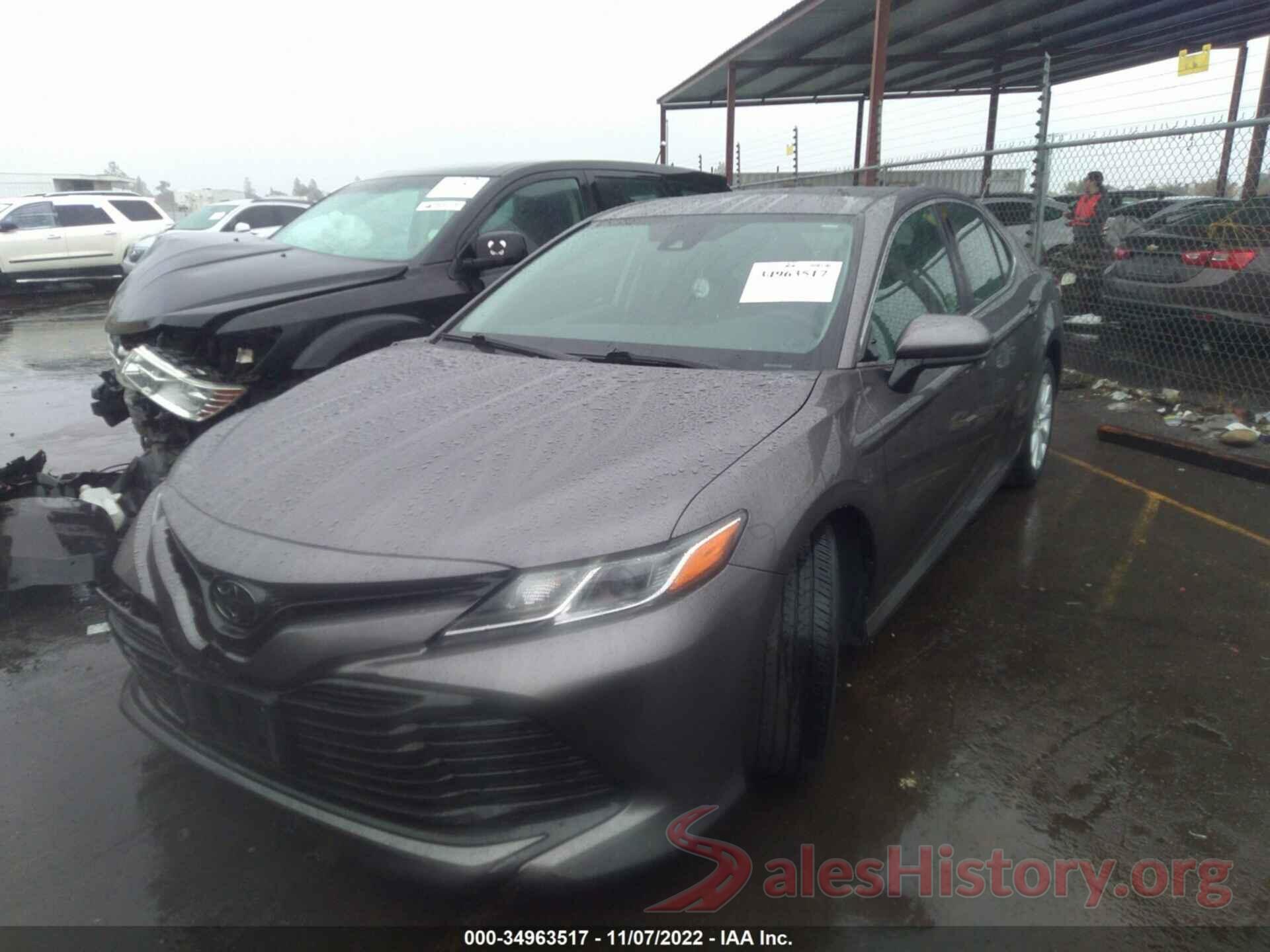 4T1B11HK2KU795495 2019 TOYOTA CAMRY