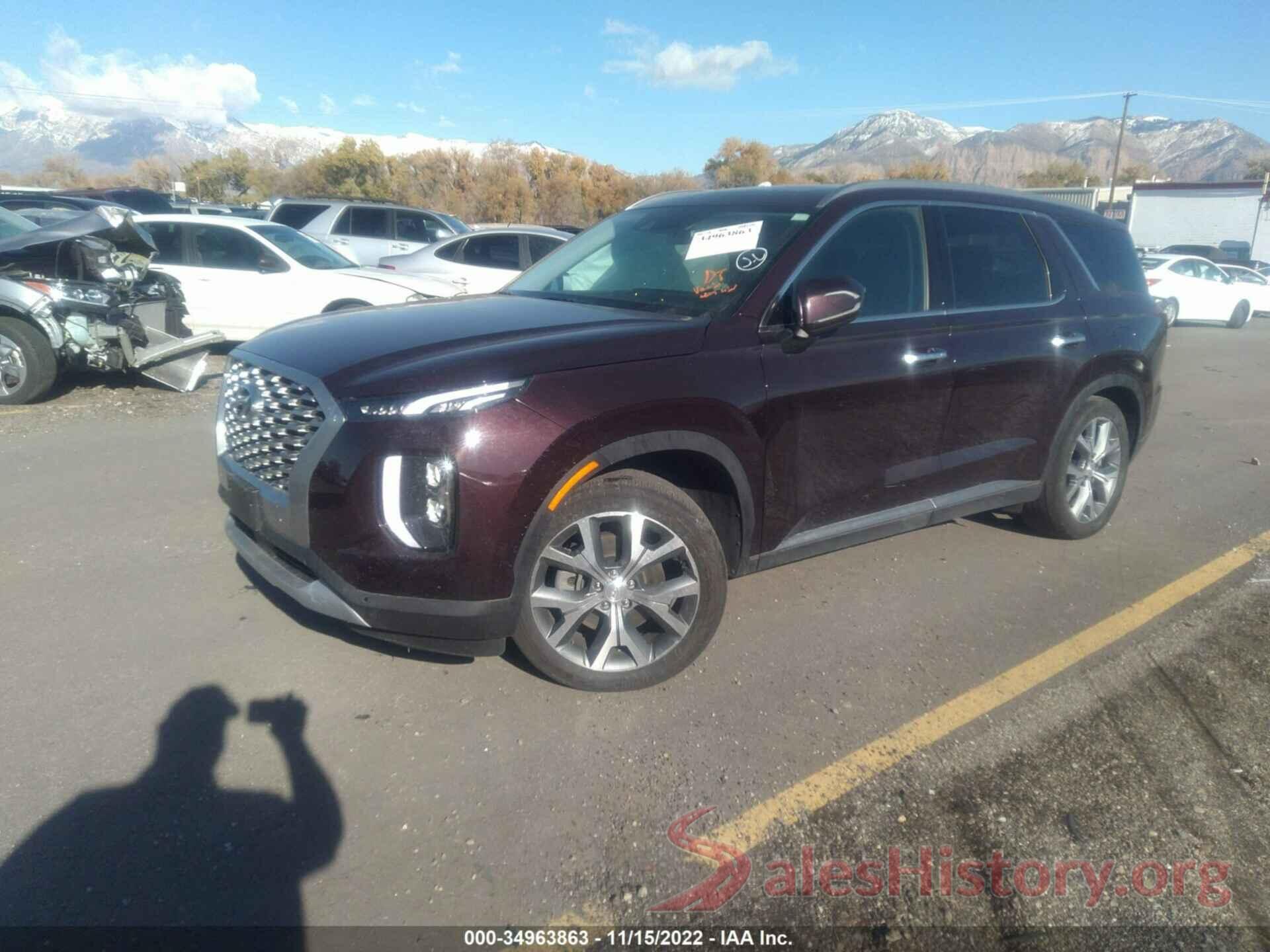 KM8R4DHE7MU220054 2021 HYUNDAI PALISADE