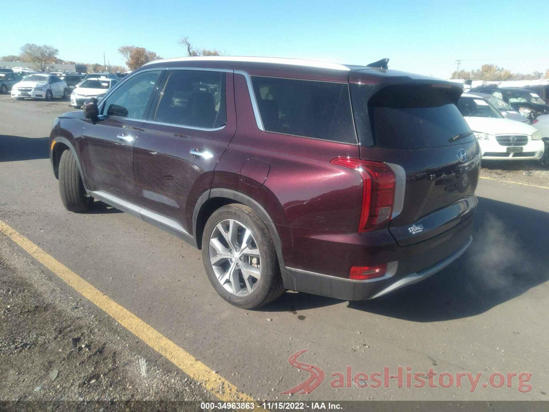 KM8R4DHE7MU220054 2021 HYUNDAI PALISADE