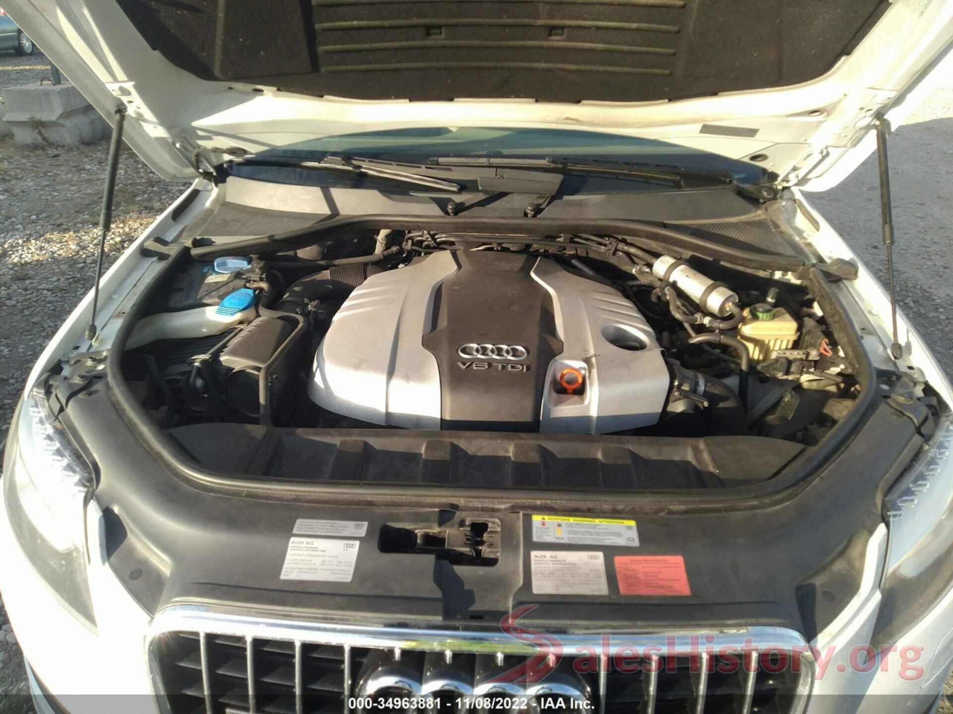 WA1VMBFE3DD004495 2013 AUDI Q7