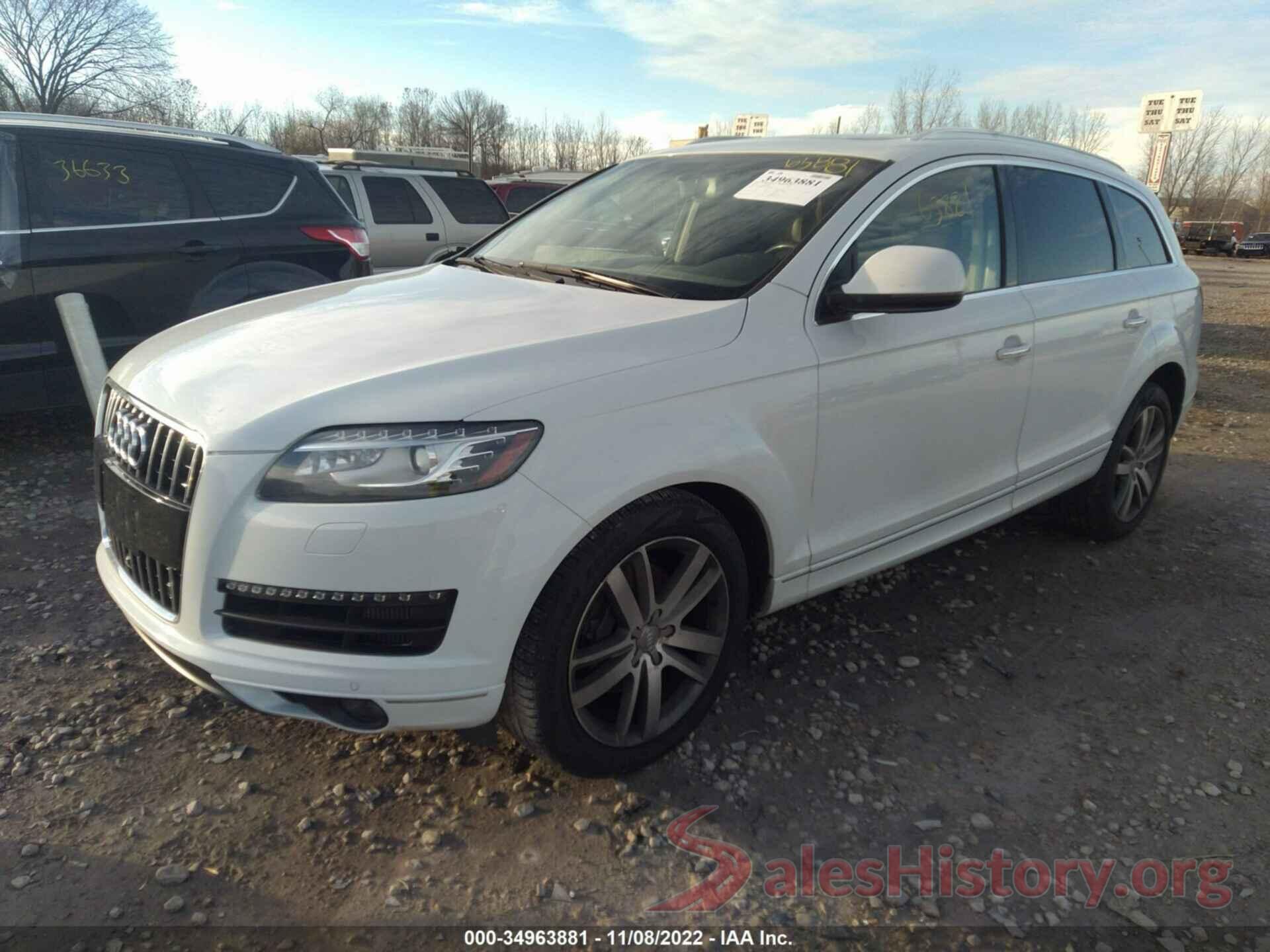 WA1VMBFE3DD004495 2013 AUDI Q7