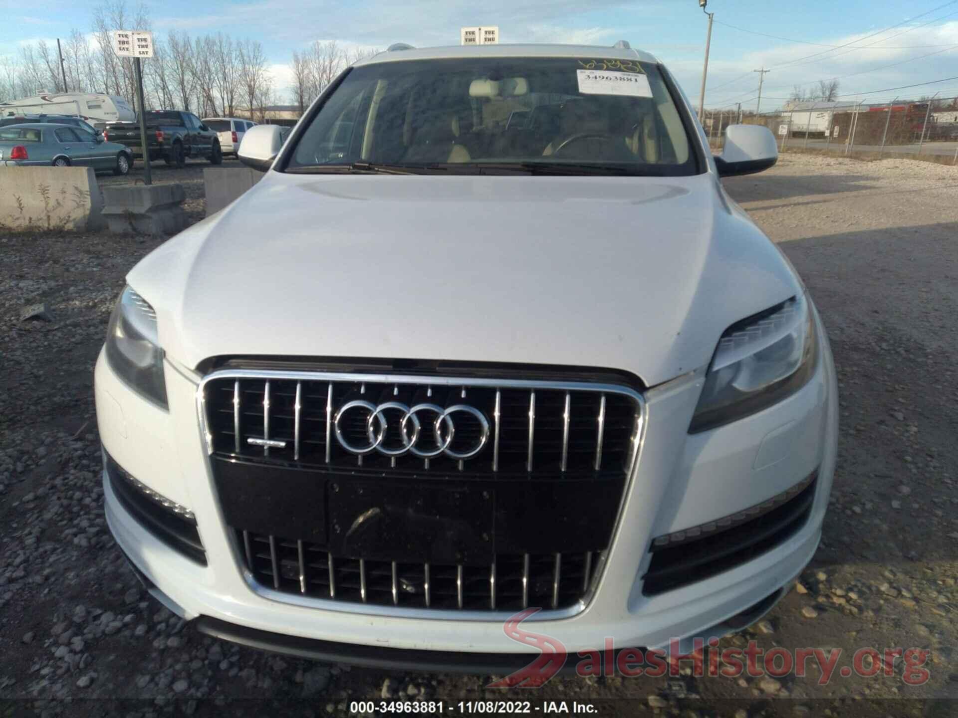 WA1VMBFE3DD004495 2013 AUDI Q7