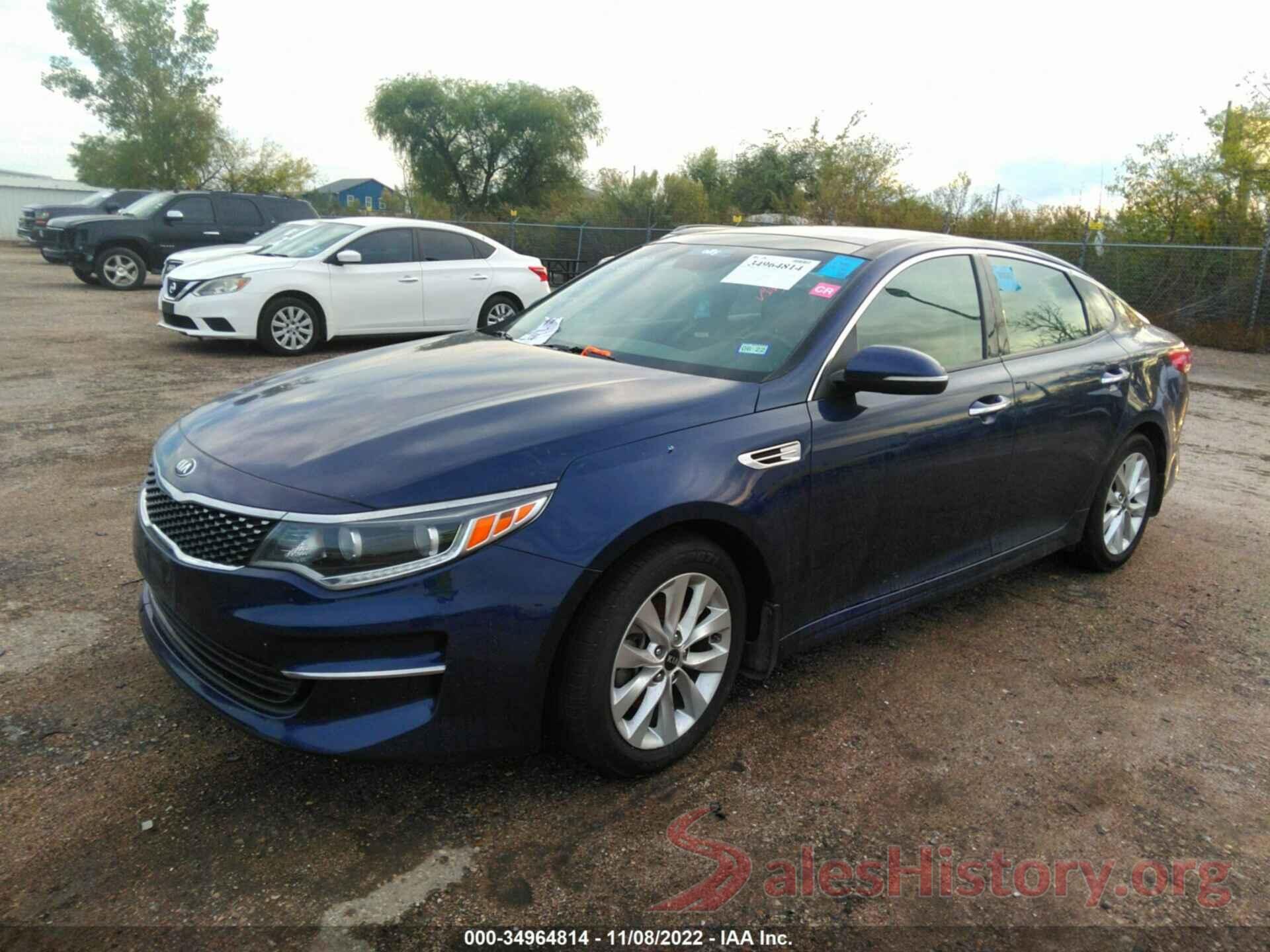 5XXGU4L33HG154390 2017 KIA OPTIMA