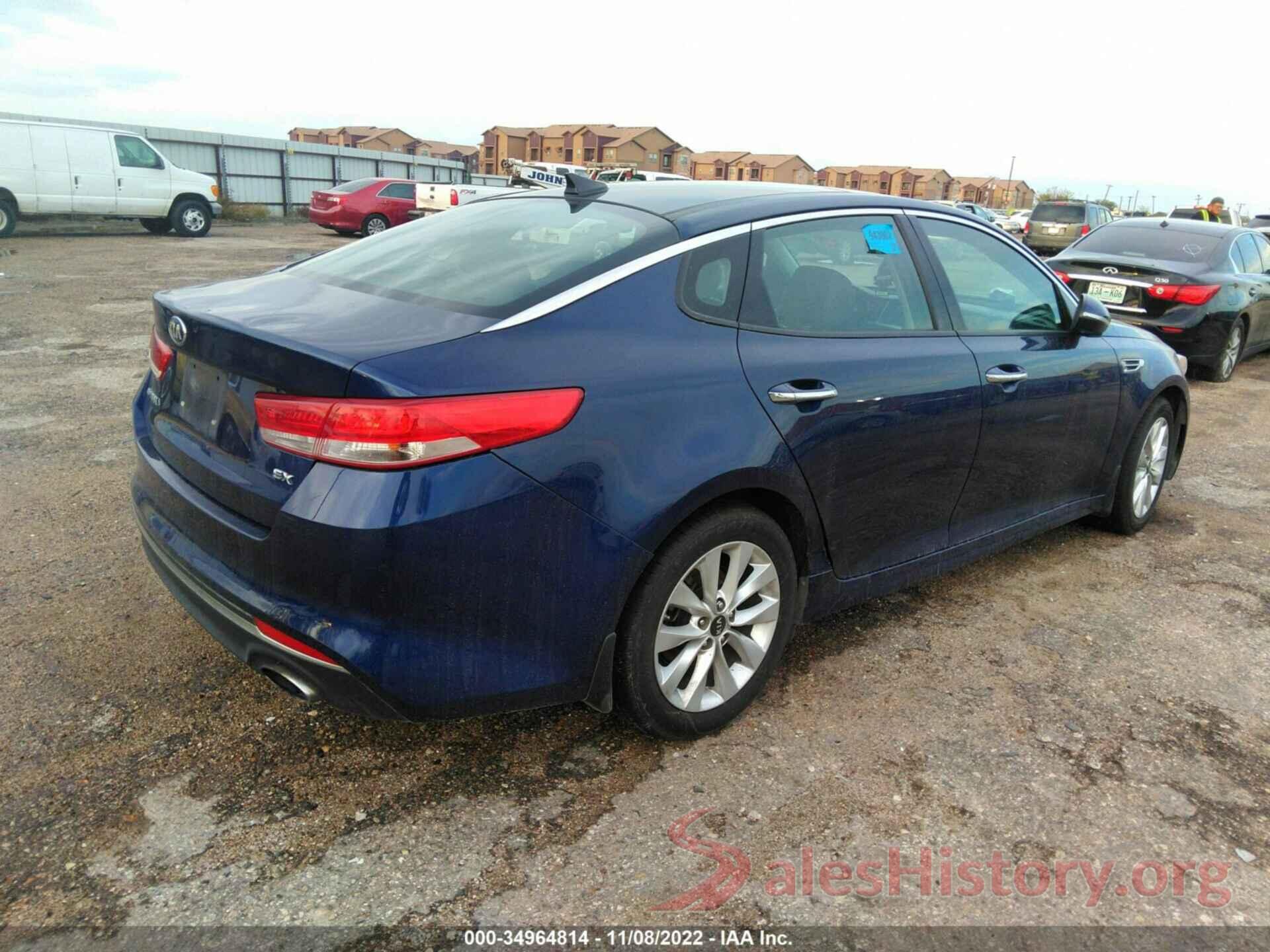 5XXGU4L33HG154390 2017 KIA OPTIMA