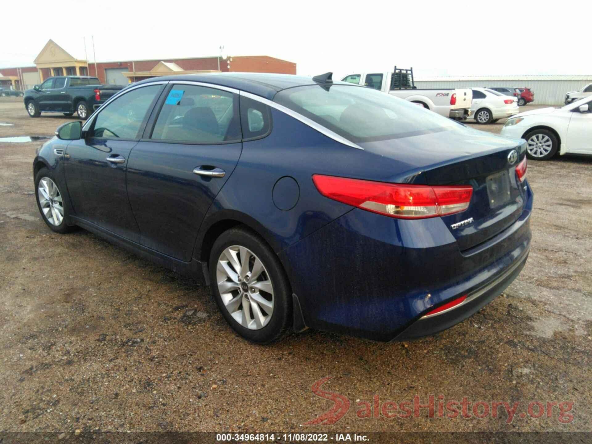 5XXGU4L33HG154390 2017 KIA OPTIMA