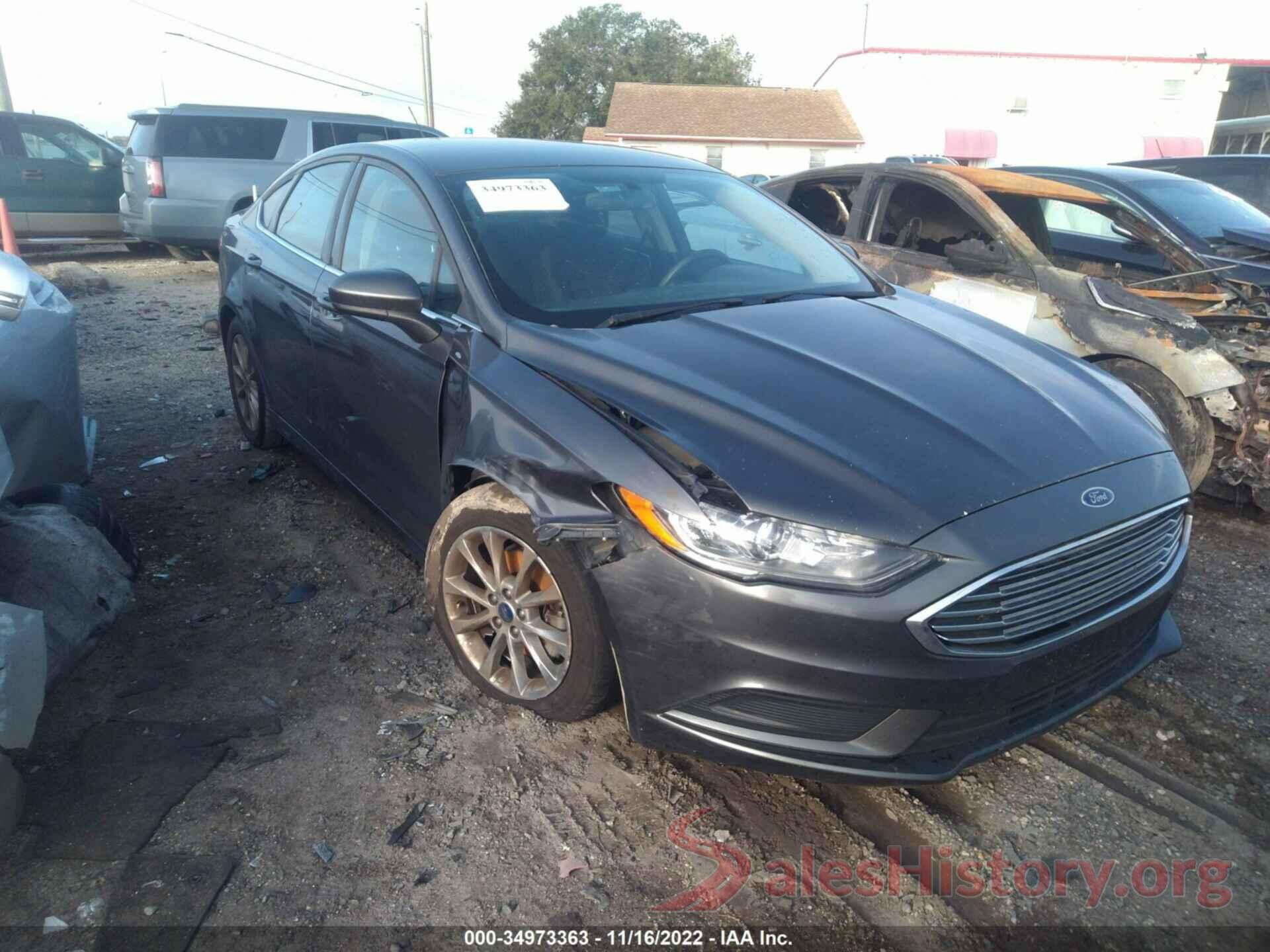 3FA6P0HD0HR184807 2017 FORD FUSION