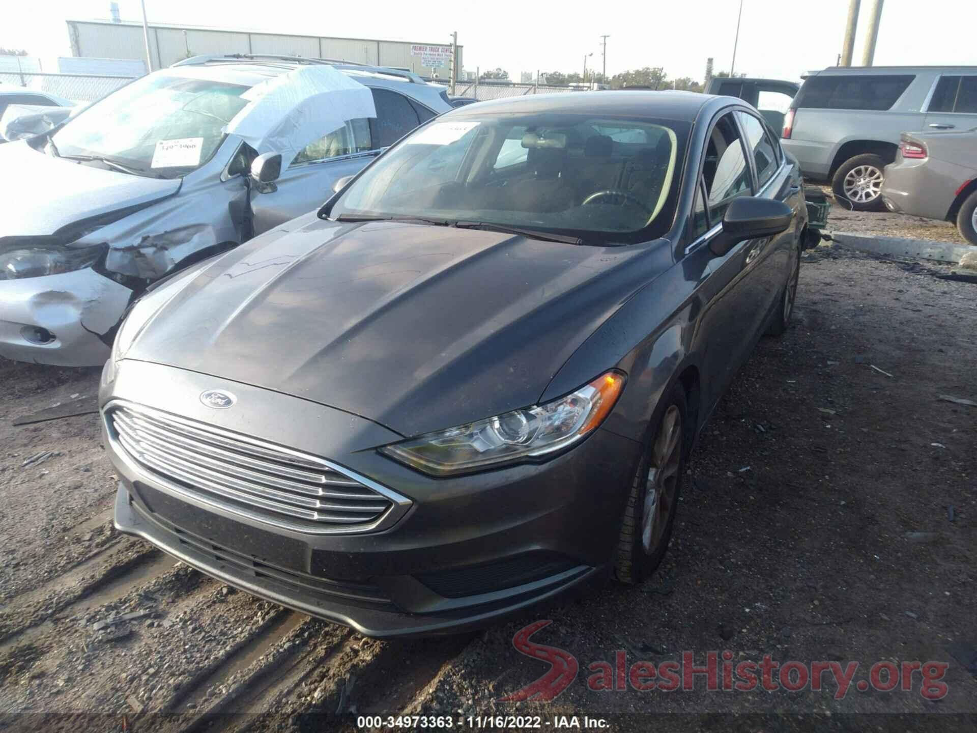 3FA6P0HD0HR184807 2017 FORD FUSION