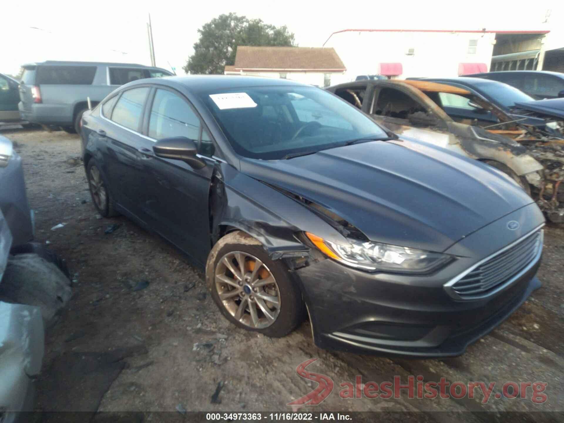 3FA6P0HD0HR184807 2017 FORD FUSION