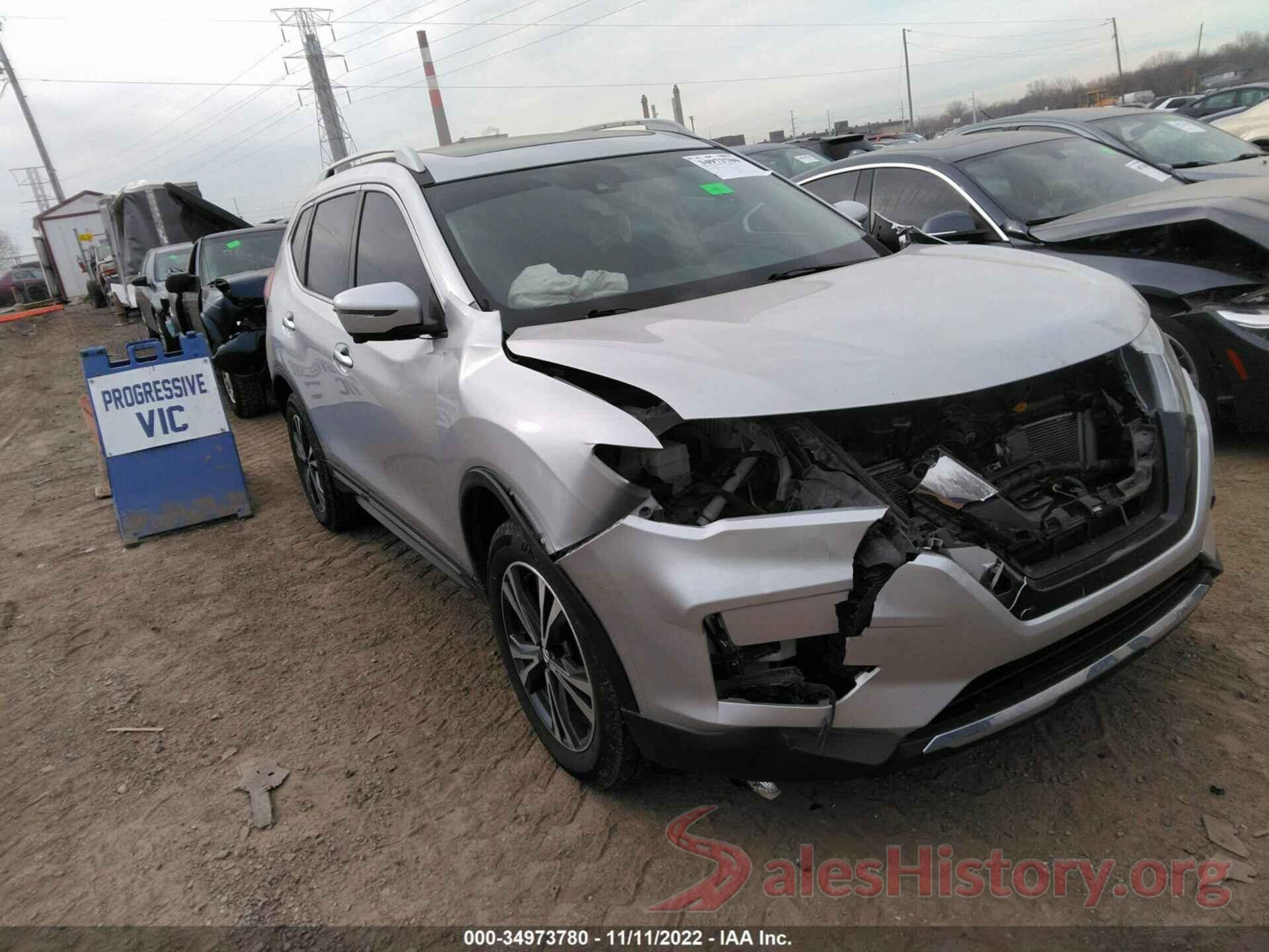 5N1AT2MV2HC757209 2017 NISSAN ROGUE