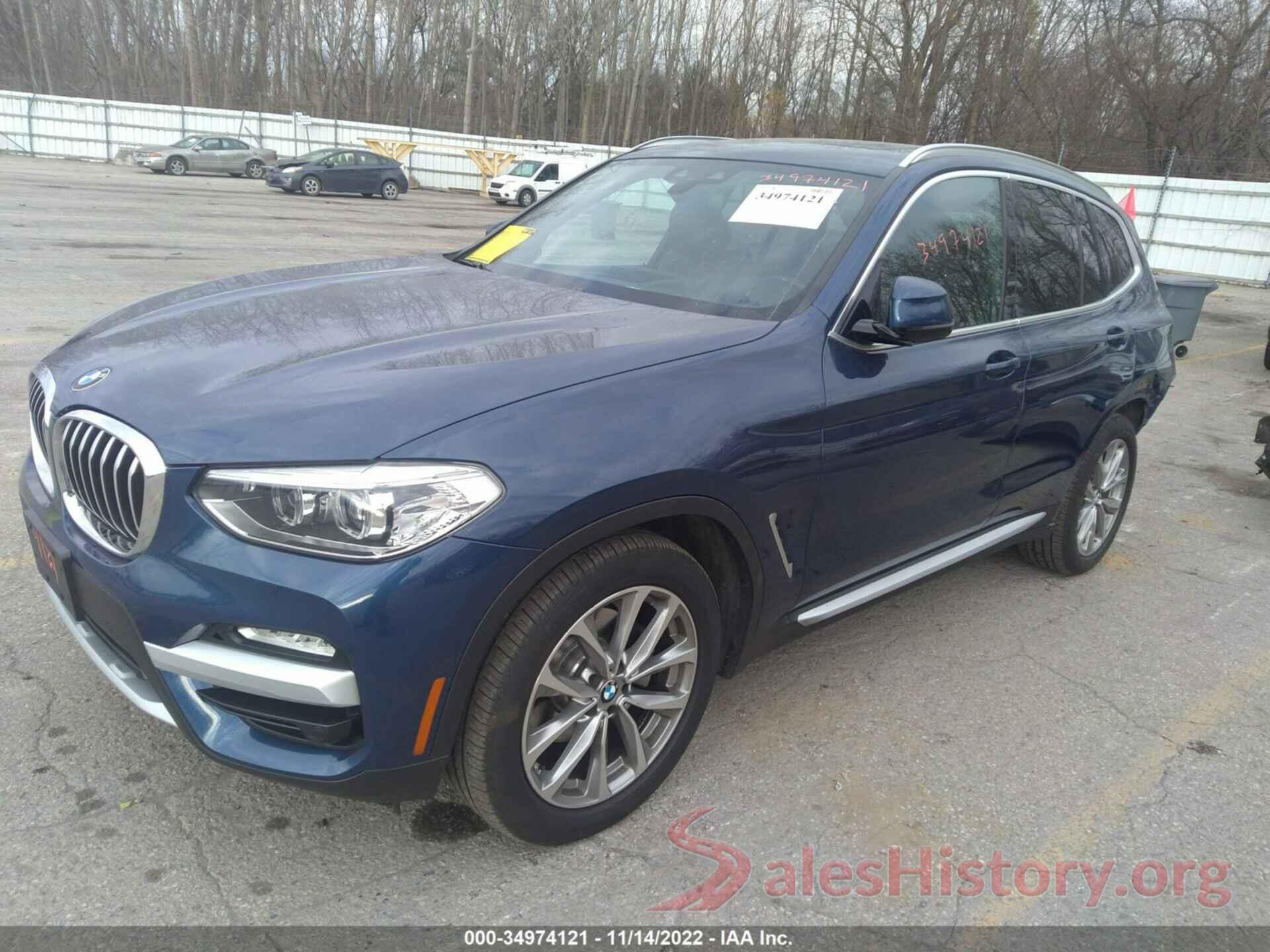 5UXTR9C50KLE14235 2019 BMW X3