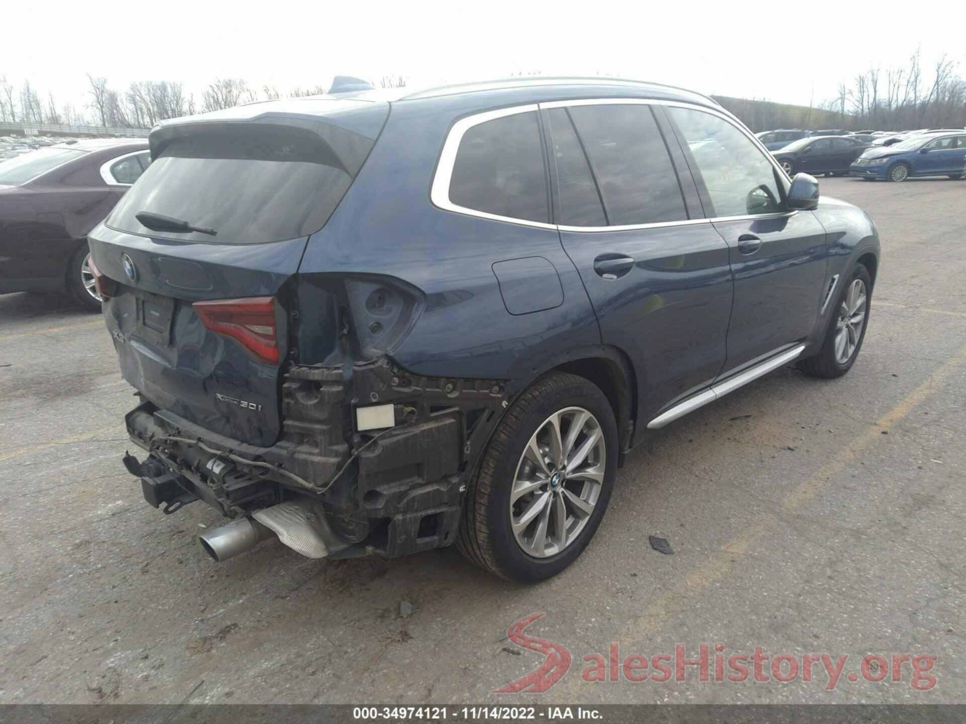 5UXTR9C50KLE14235 2019 BMW X3