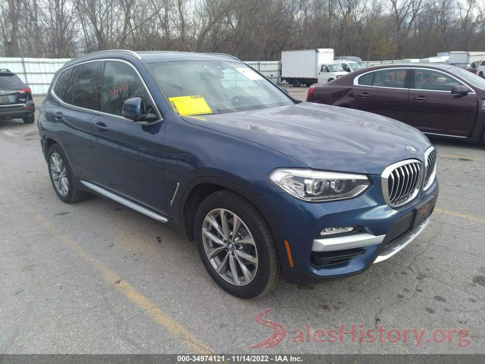 5UXTR9C50KLE14235 2019 BMW X3