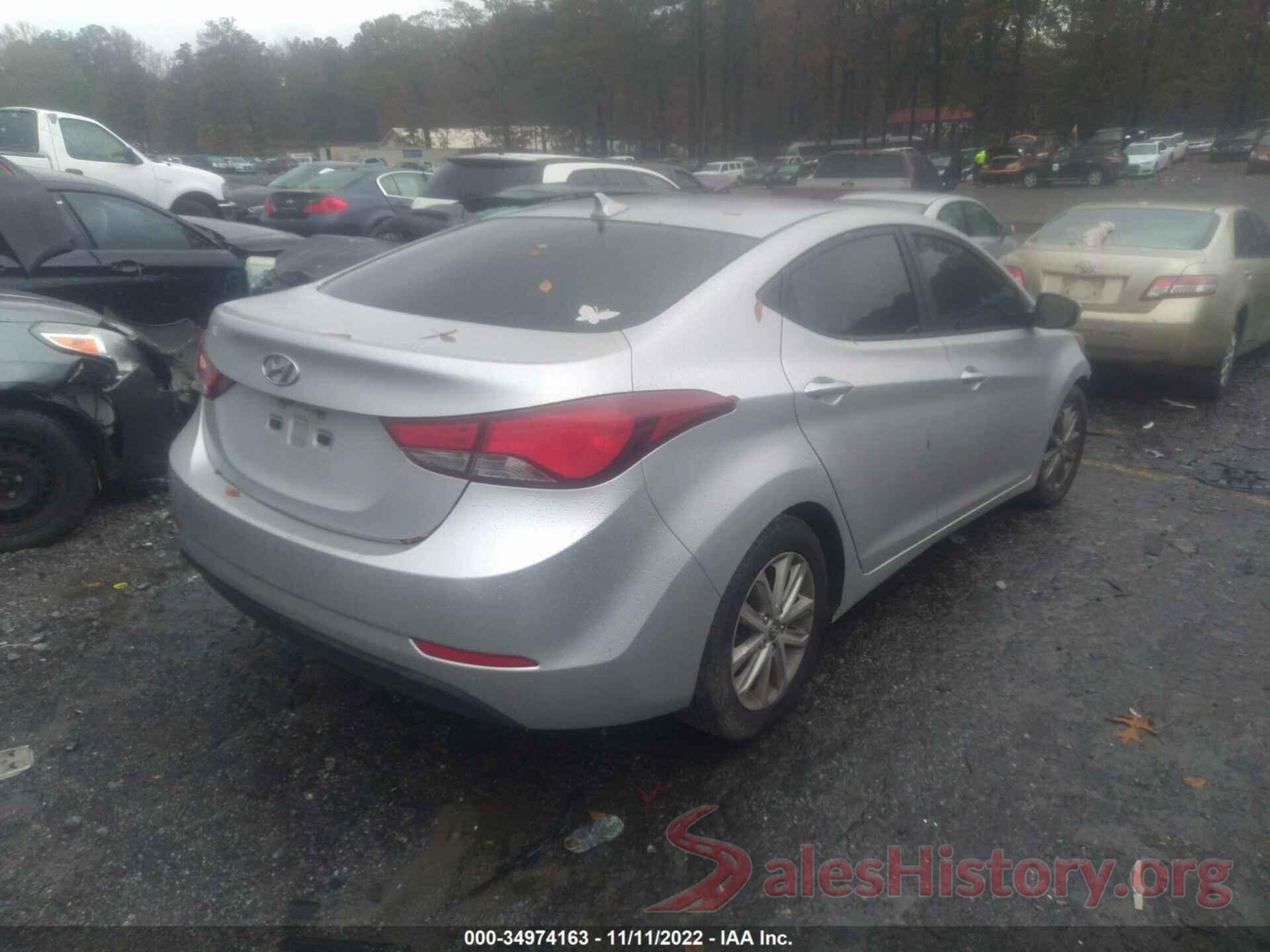 KMHDH4AE5FU225202 2015 HYUNDAI ELANTRA