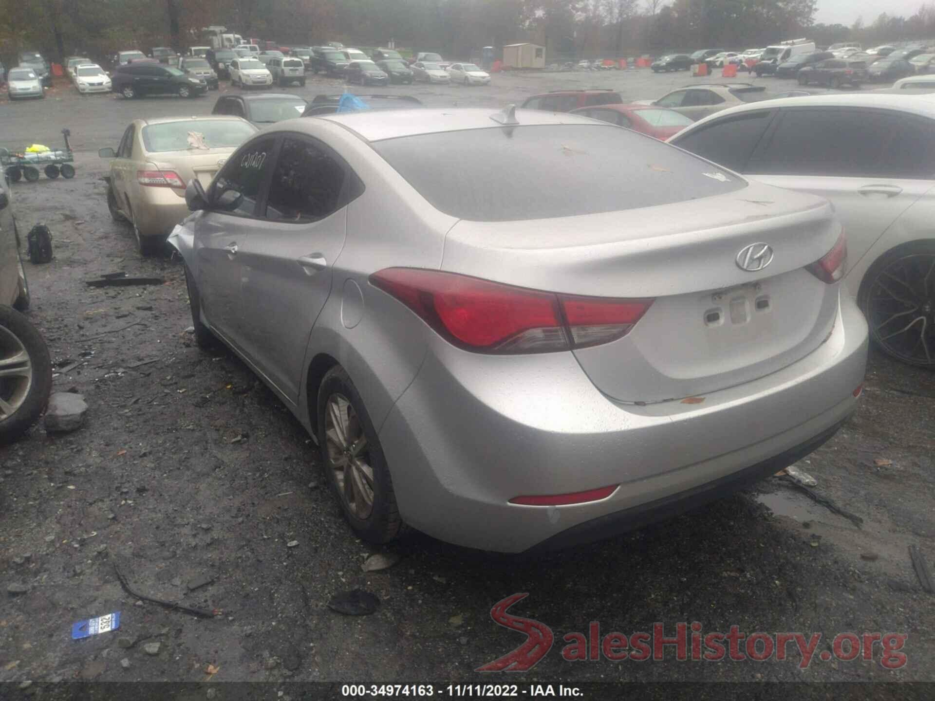 KMHDH4AE5FU225202 2015 HYUNDAI ELANTRA