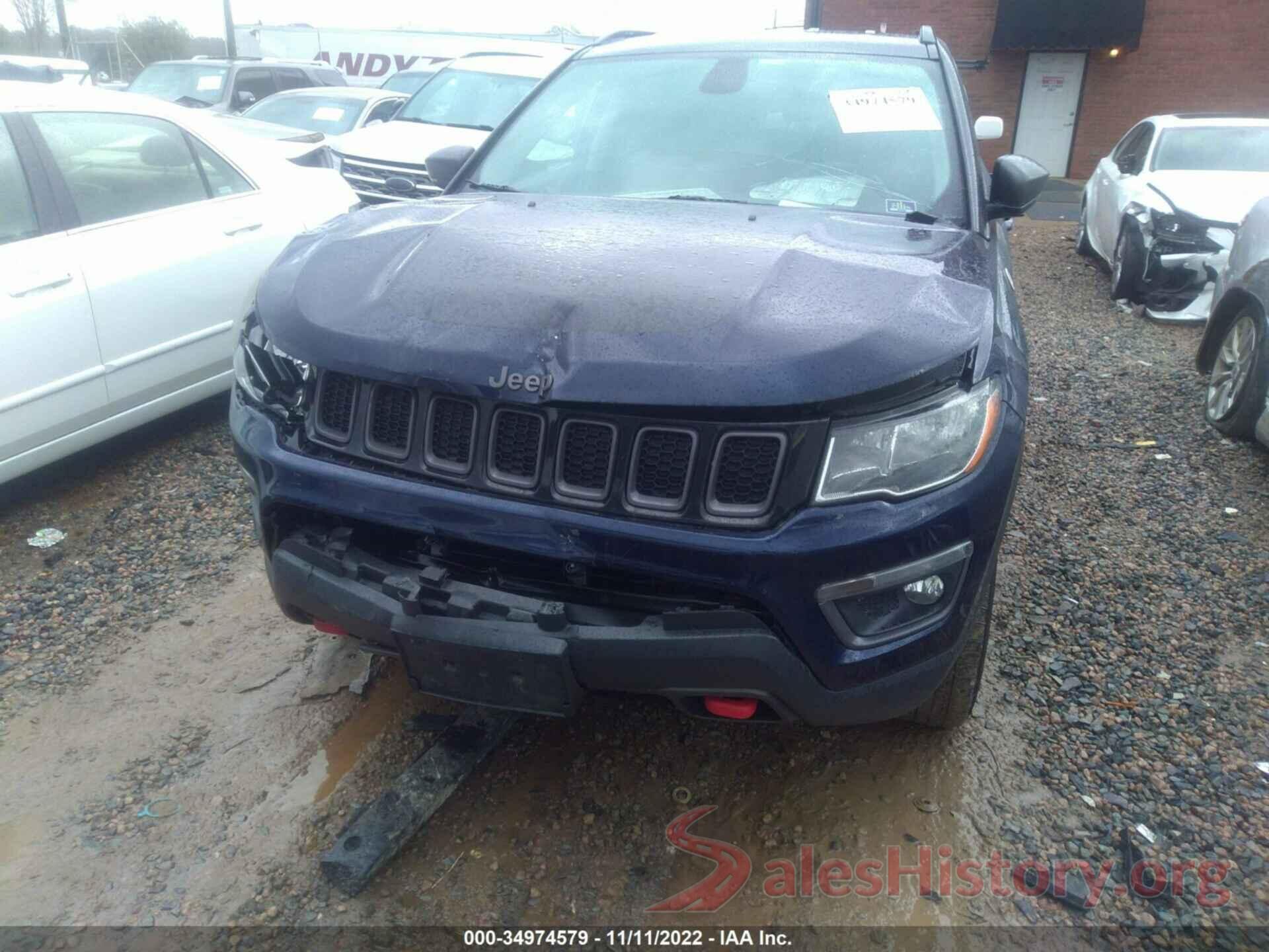 3C4NJDDB6JT307974 2018 JEEP COMPASS