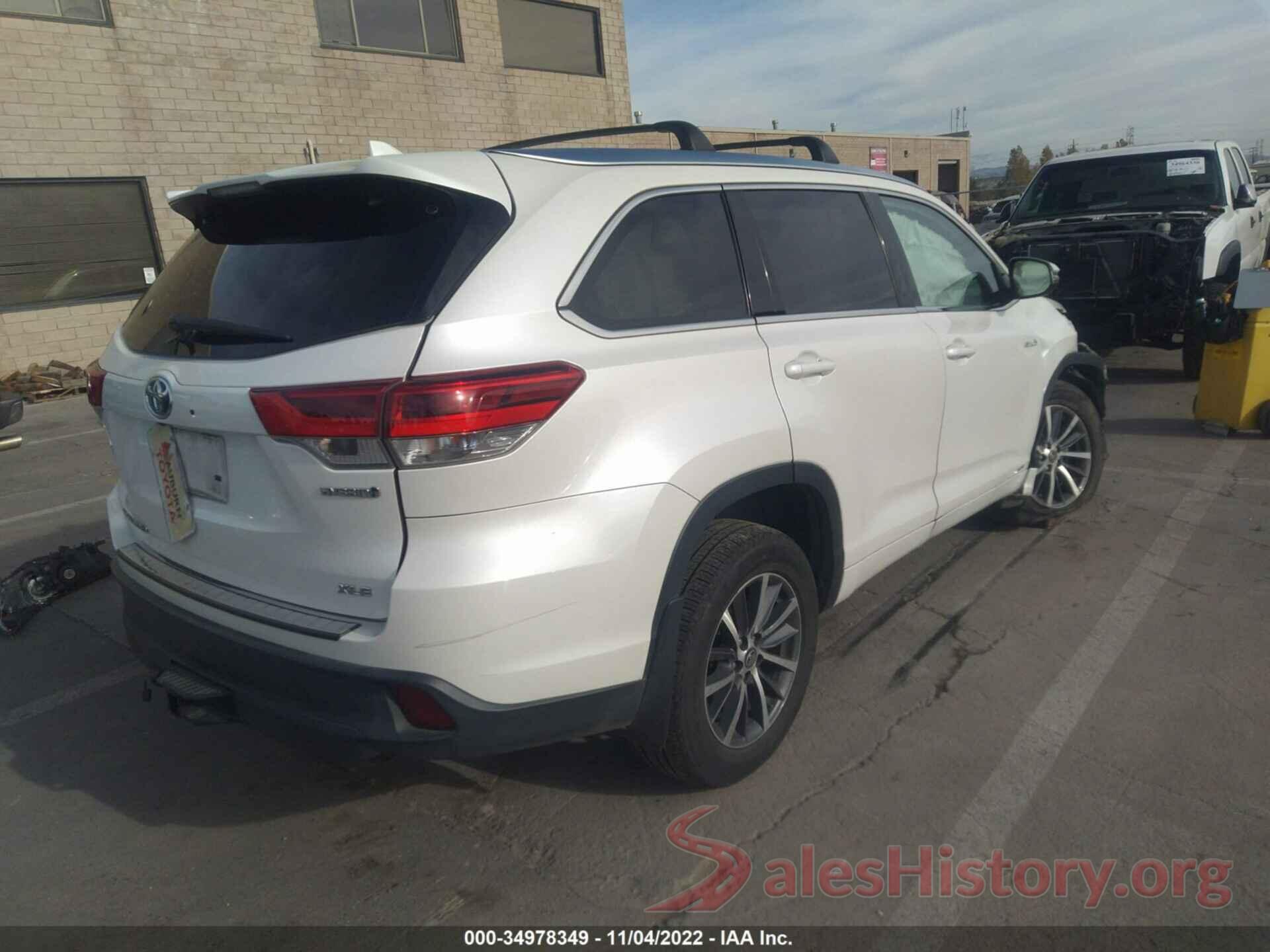 5TDJGRFH2HS033530 2017 TOYOTA HIGHLANDER