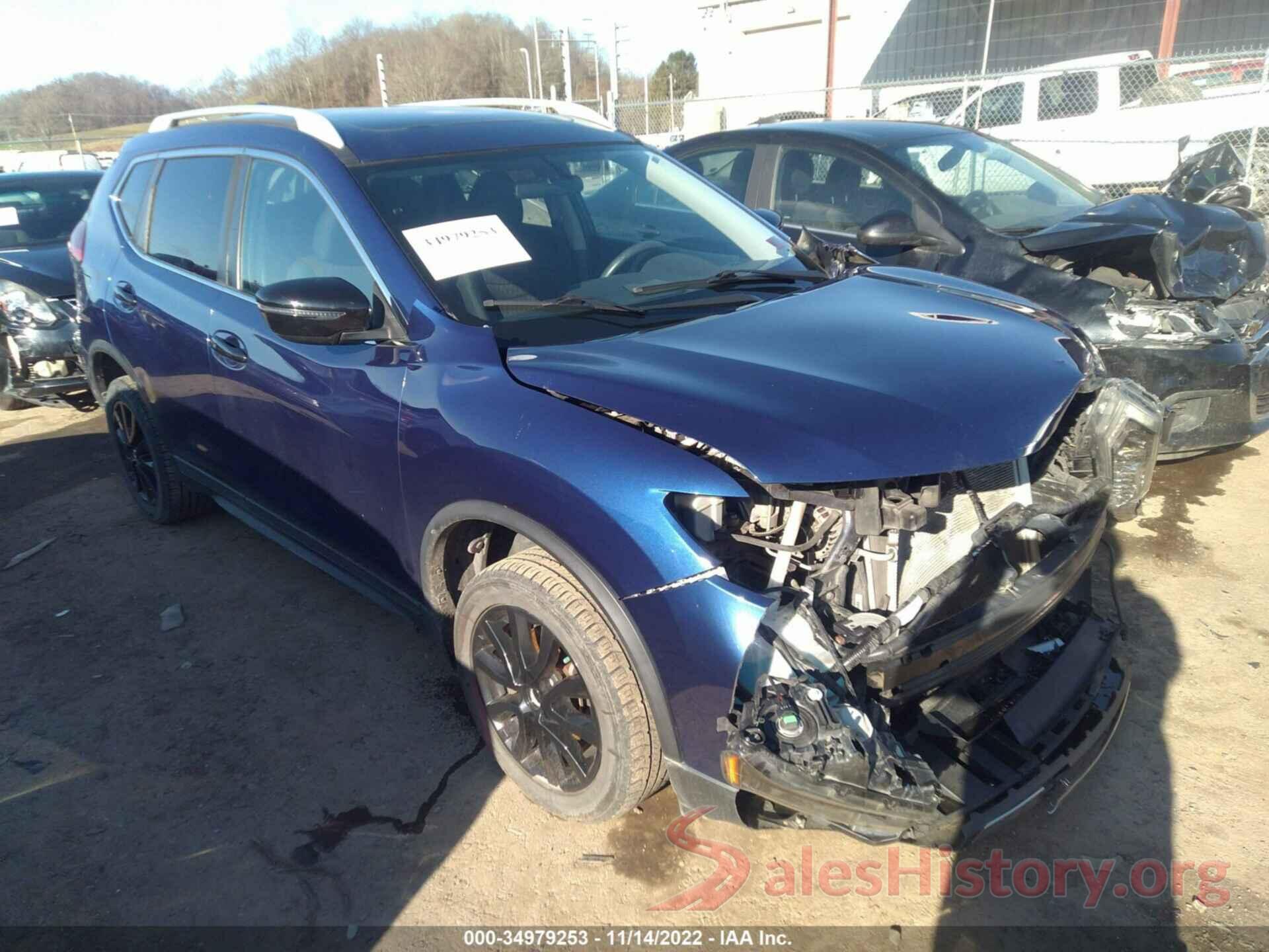 5N1AT2MV1HC772431 2017 NISSAN ROGUE