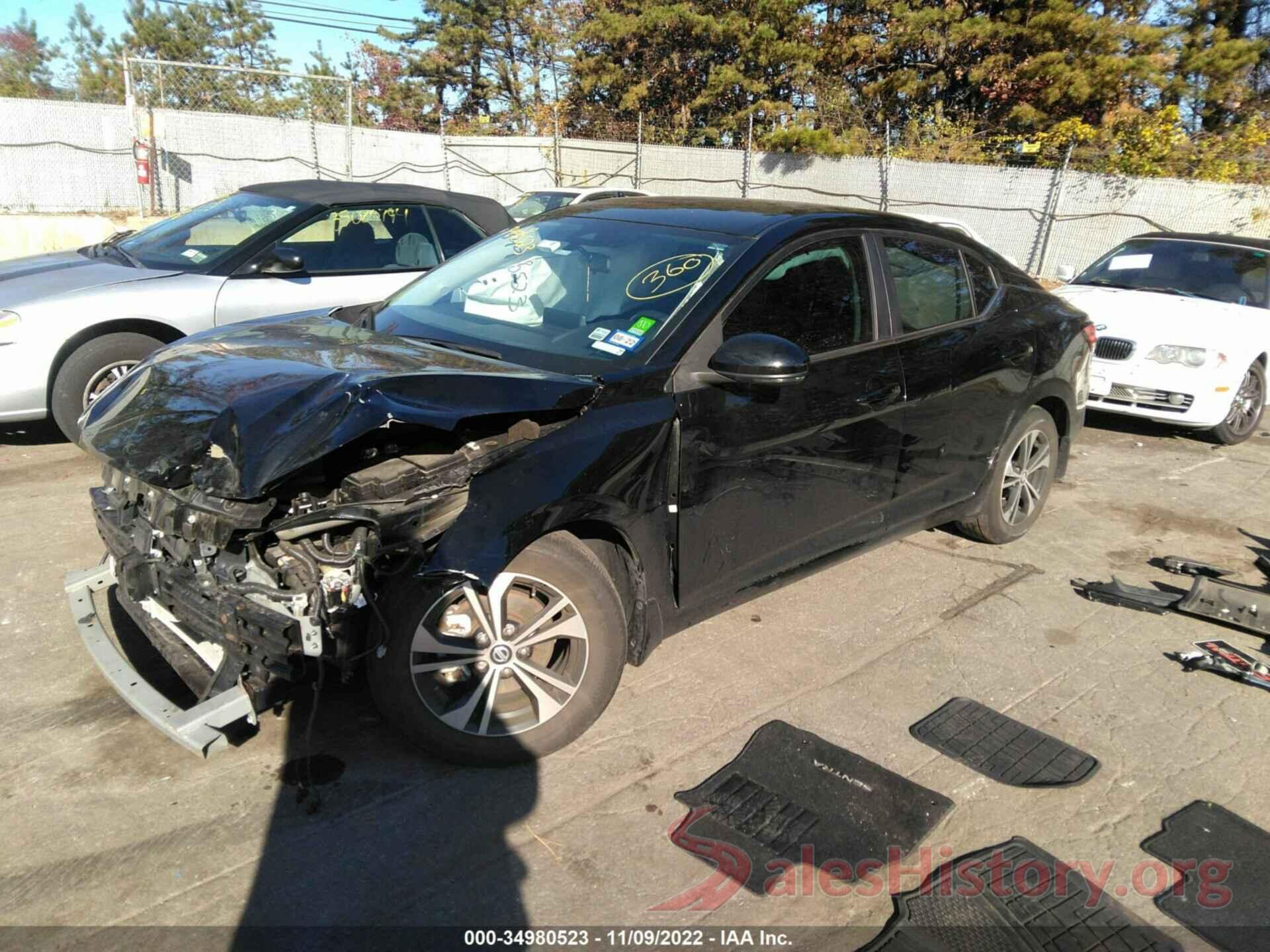 3N1AB8CV8LY241094 2020 NISSAN SENTRA