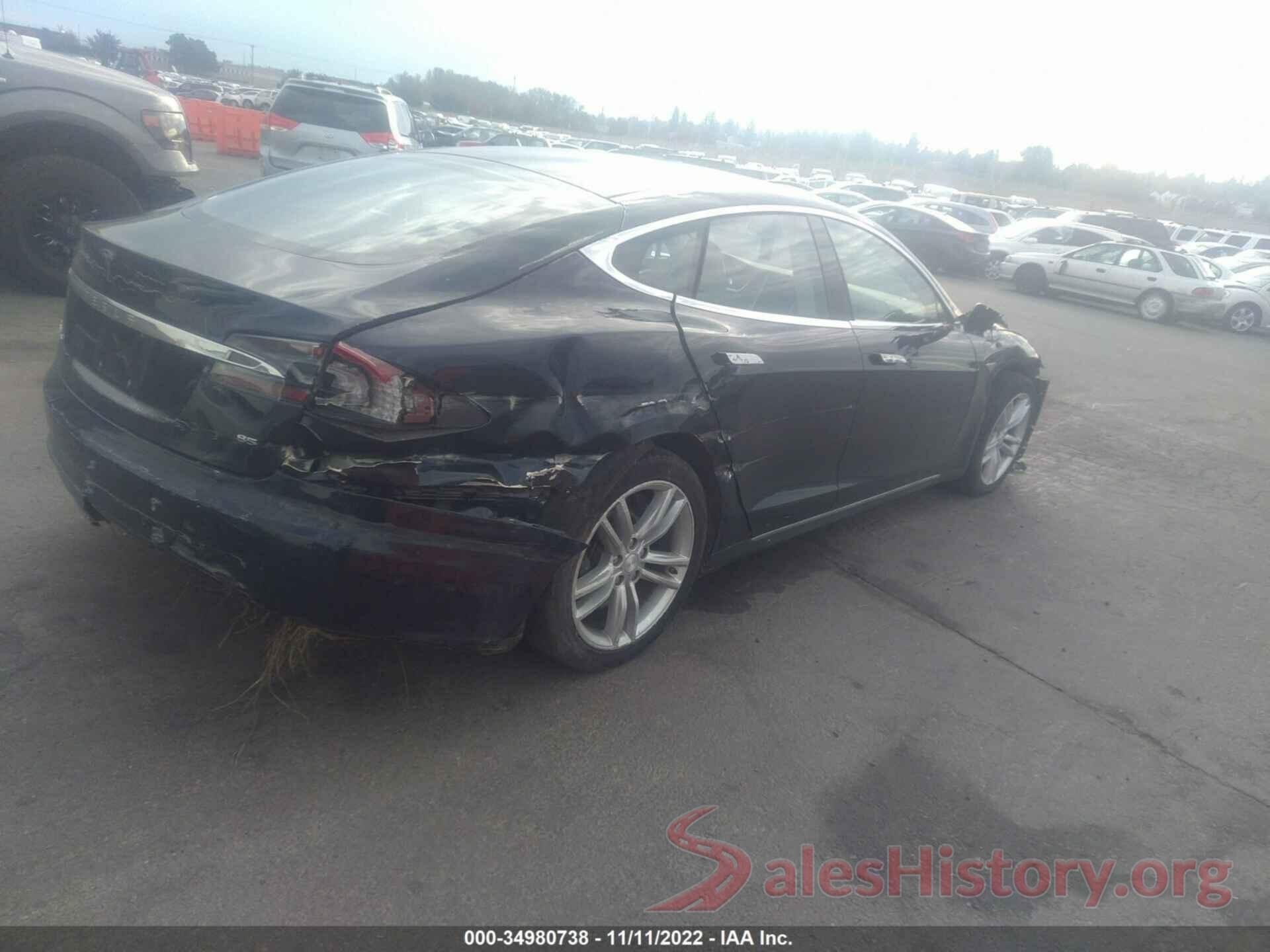 5YJSA1H13EFP32382 2014 TESLA MODEL S