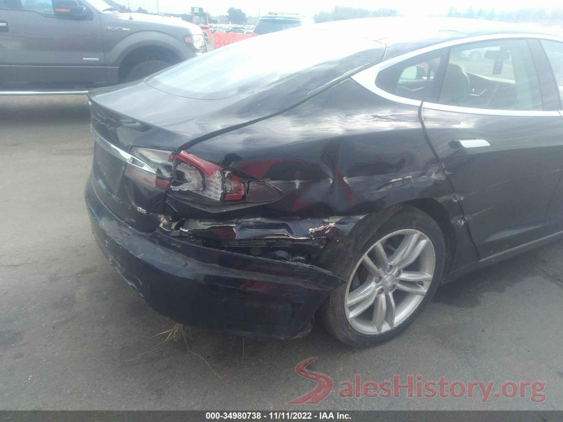 5YJSA1H13EFP32382 2014 TESLA MODEL S