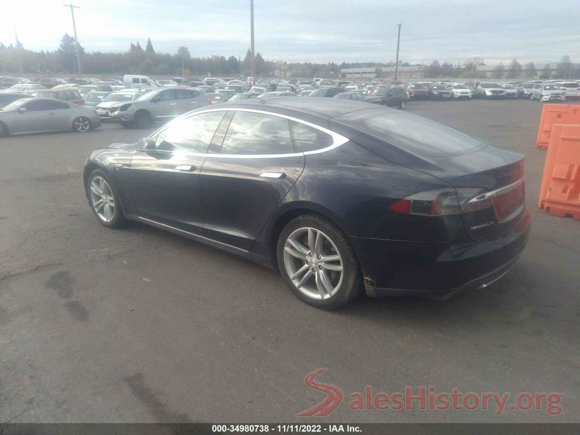 5YJSA1H13EFP32382 2014 TESLA MODEL S