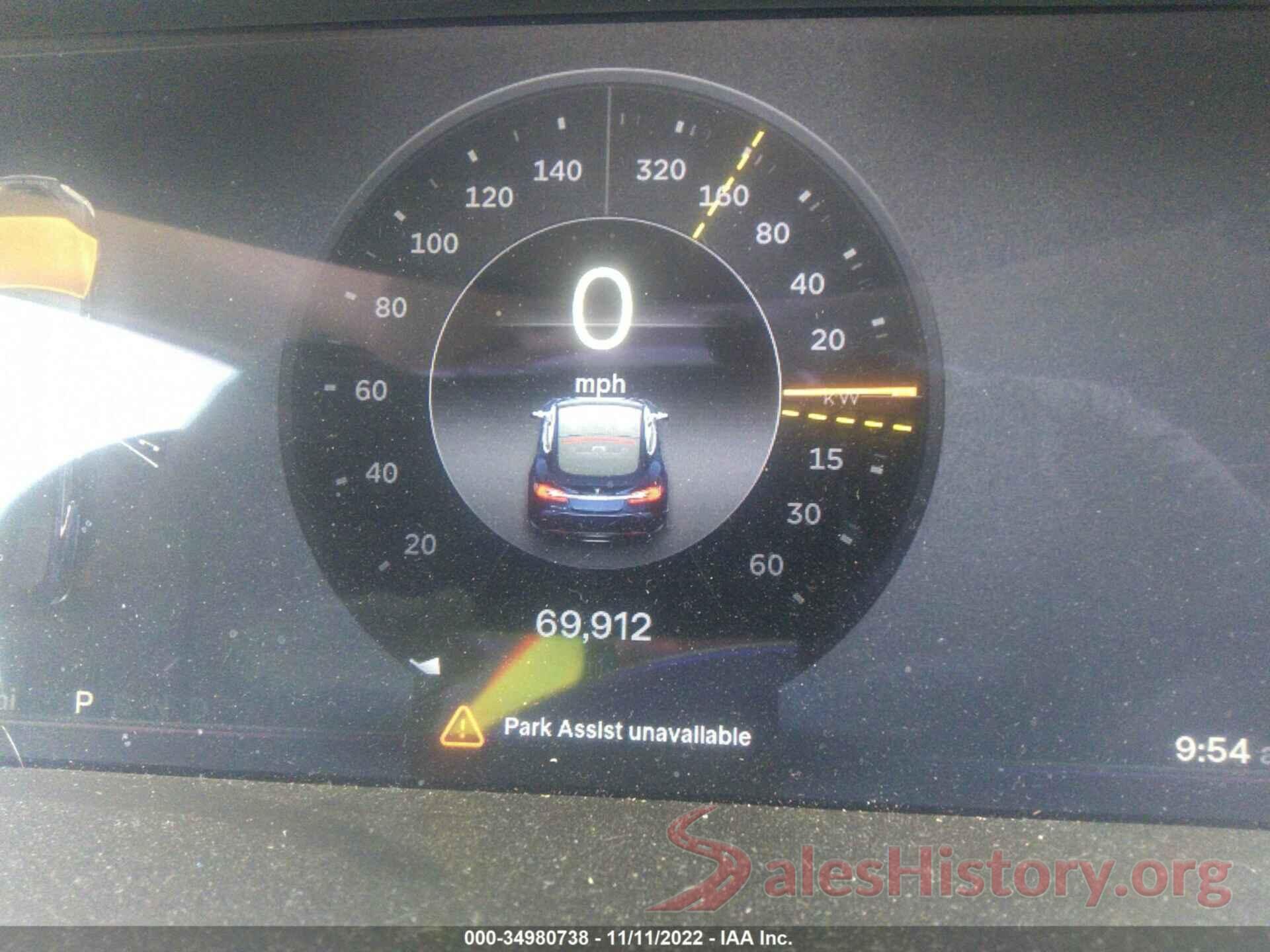 5YJSA1H13EFP32382 2014 TESLA MODEL S