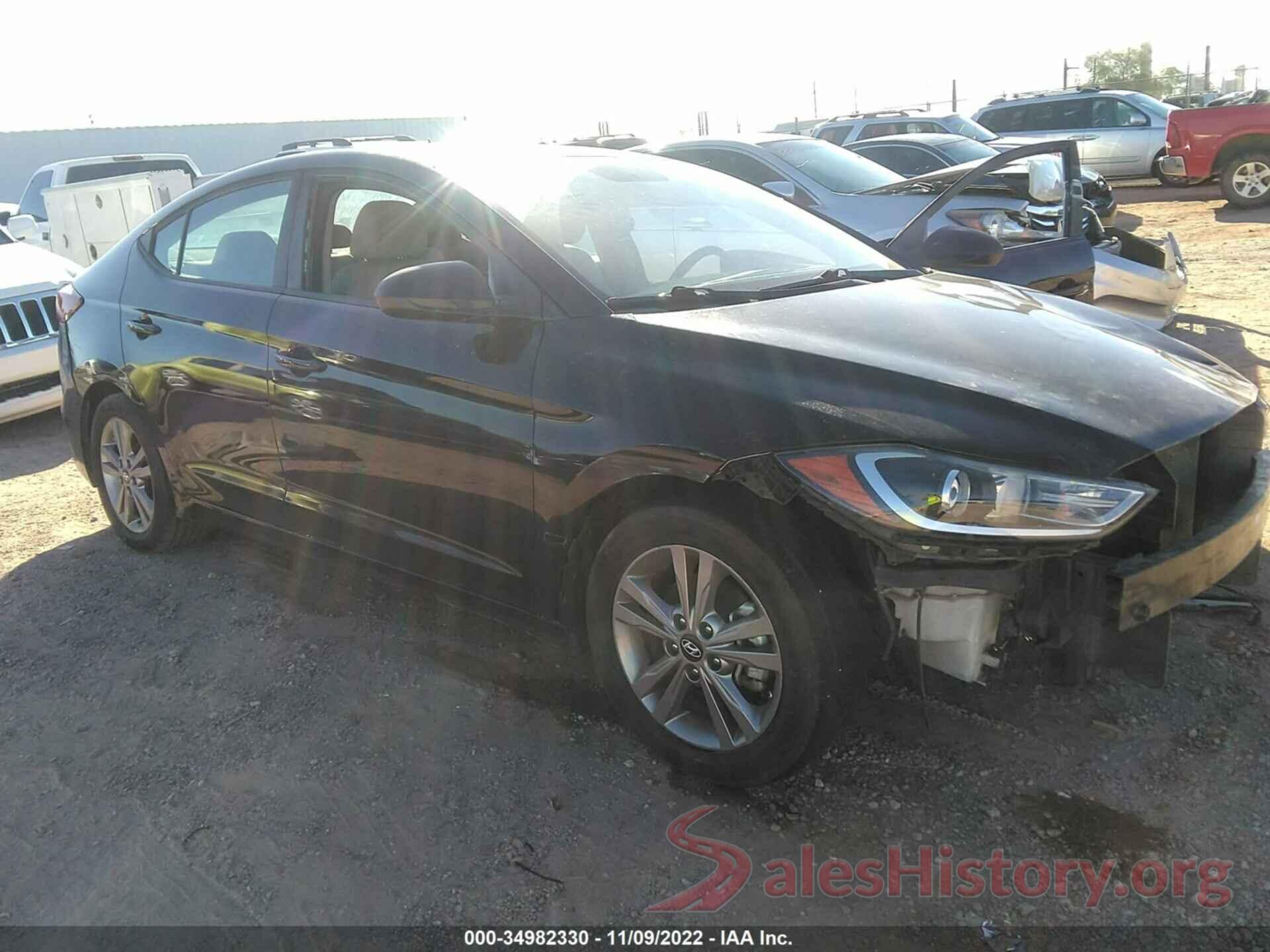 KMHD84LF8HU272460 2017 HYUNDAI ELANTRA