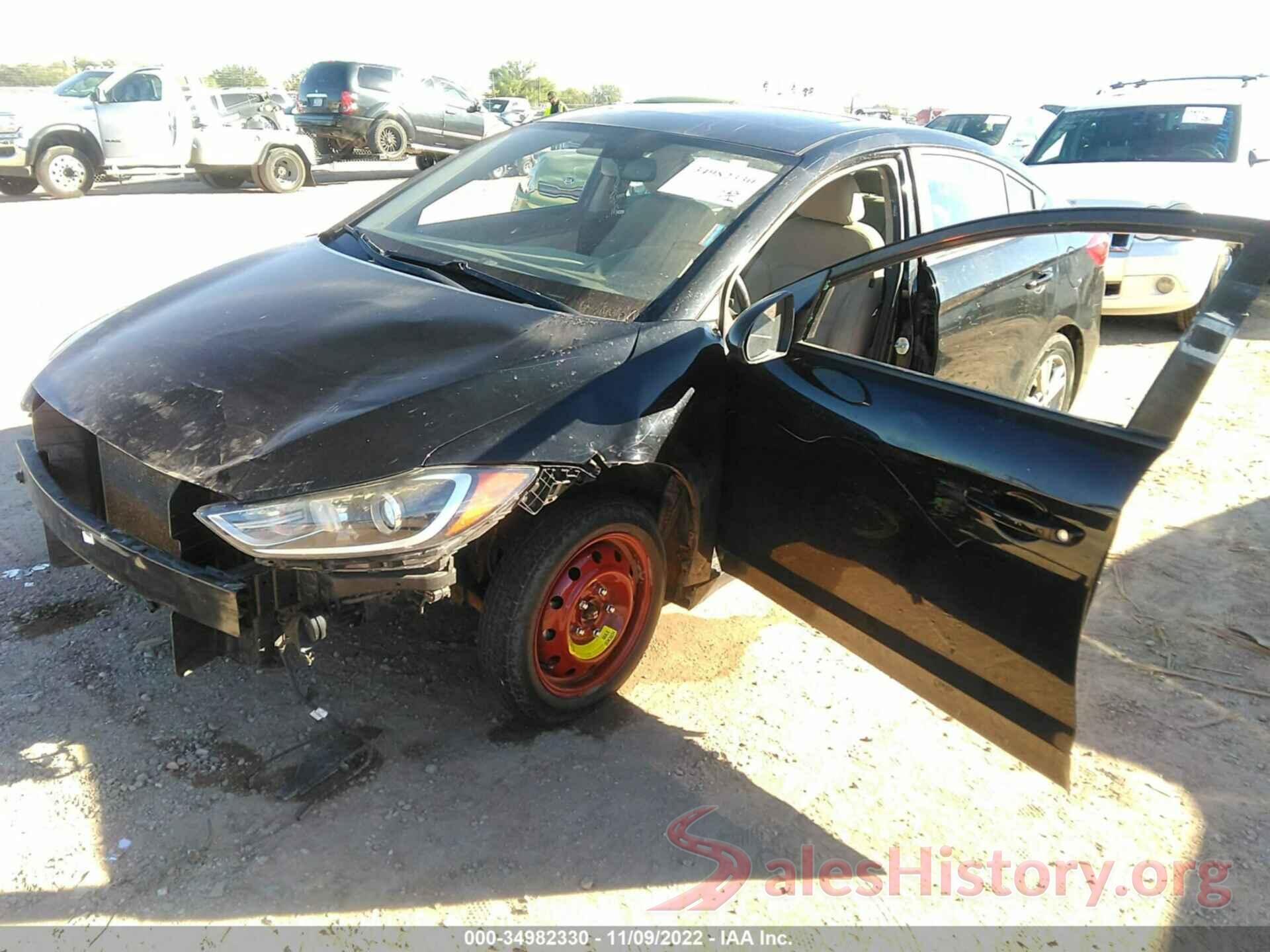 KMHD84LF8HU272460 2017 HYUNDAI ELANTRA