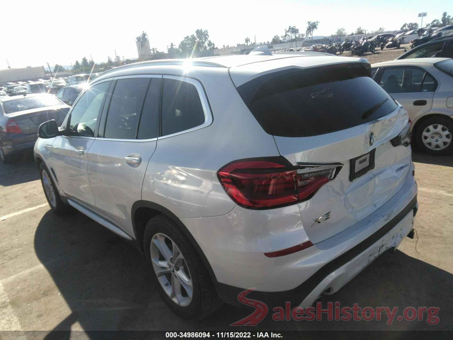 5UXTR7C5XKLE94017 2019 BMW X3