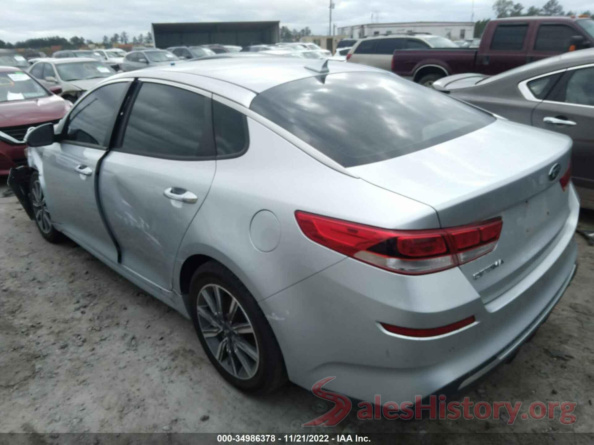 5XXGT4L31KG353156 2019 KIA OPTIMA