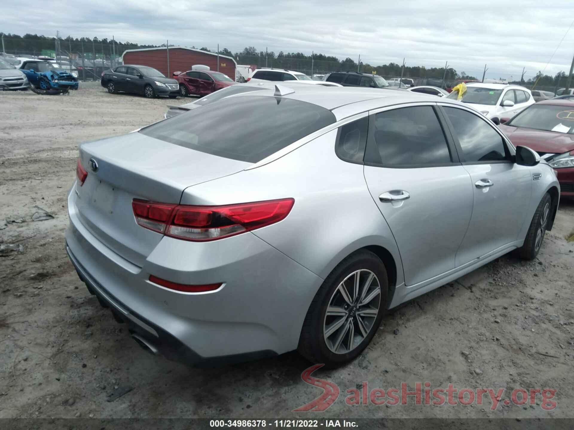 5XXGT4L31KG353156 2019 KIA OPTIMA