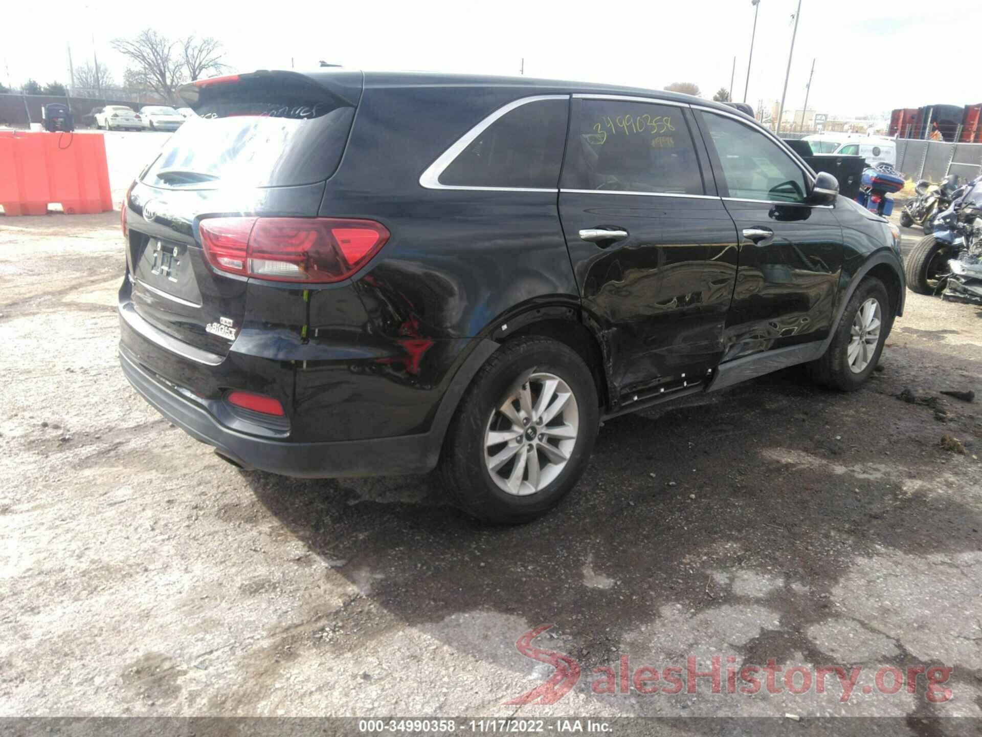 5XYPG4A34LG634663 2020 KIA SORENTO