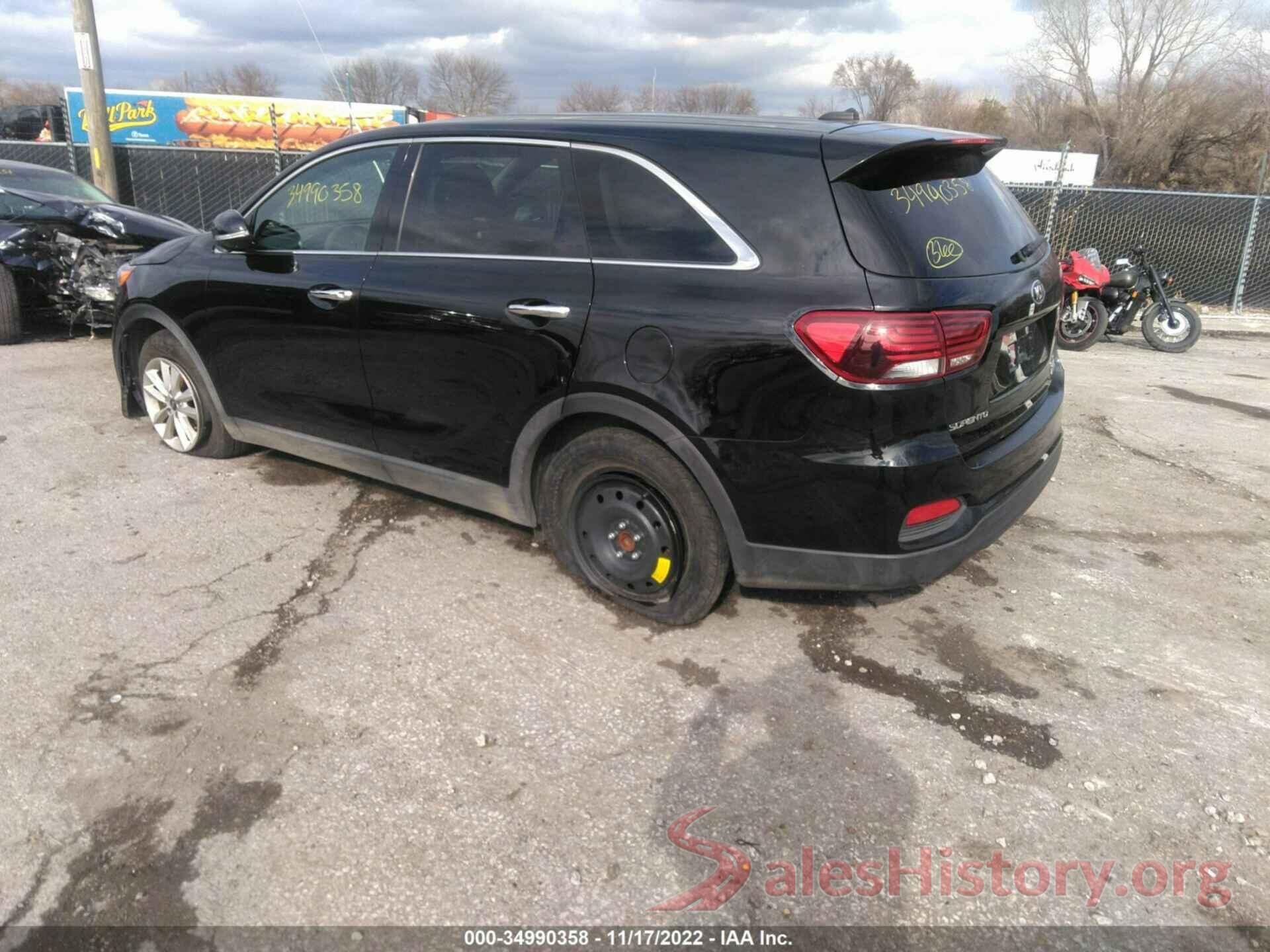 5XYPG4A34LG634663 2020 KIA SORENTO