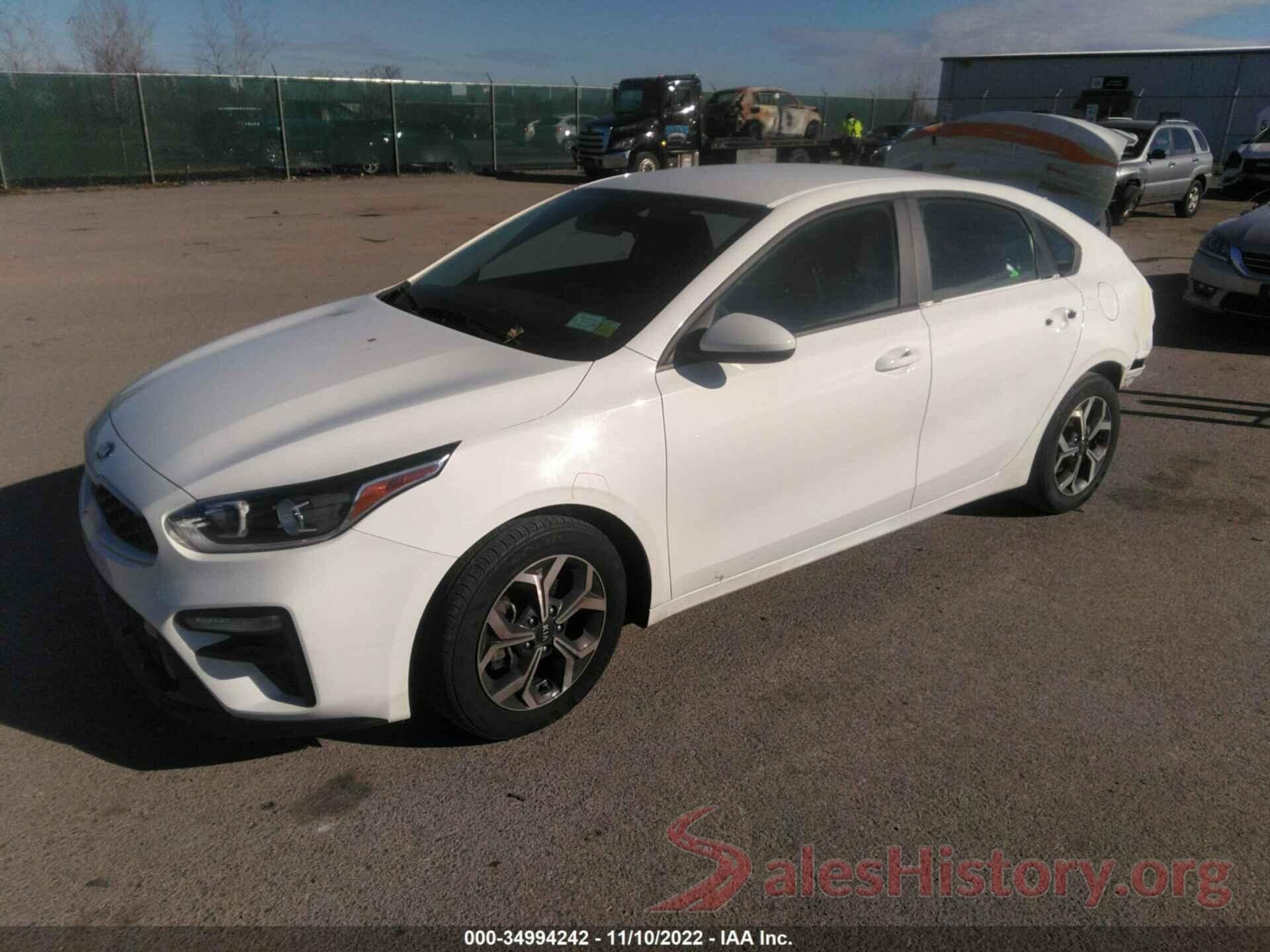 3KPF24AD8KE044481 2019 KIA FORTE