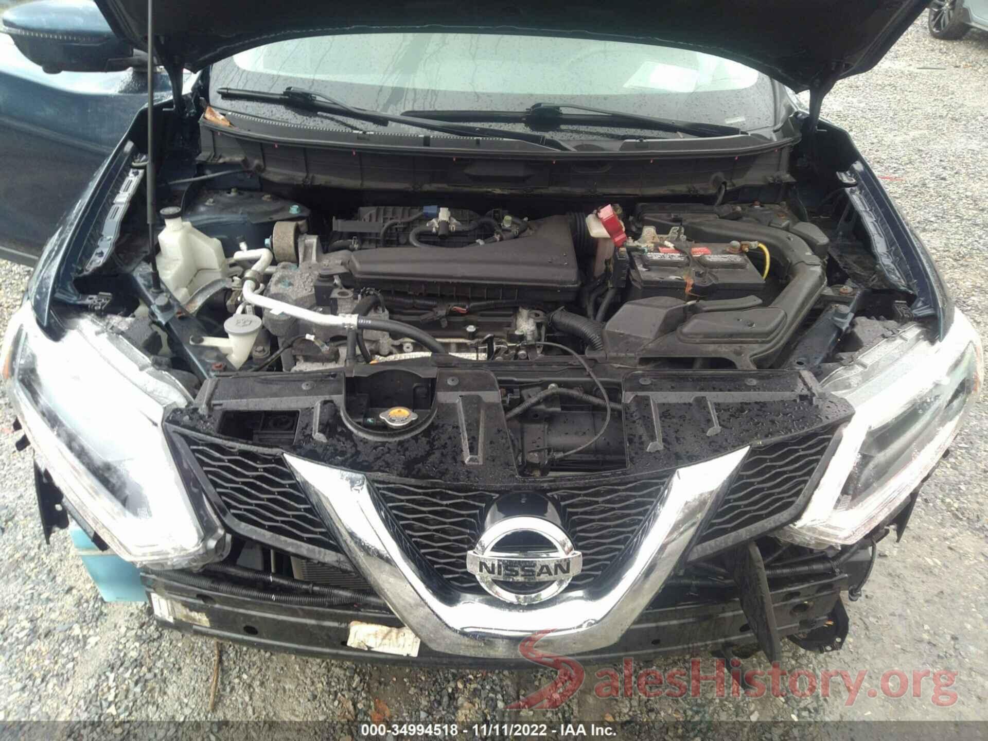 KNMAT2MV0GP701586 2016 NISSAN ROGUE