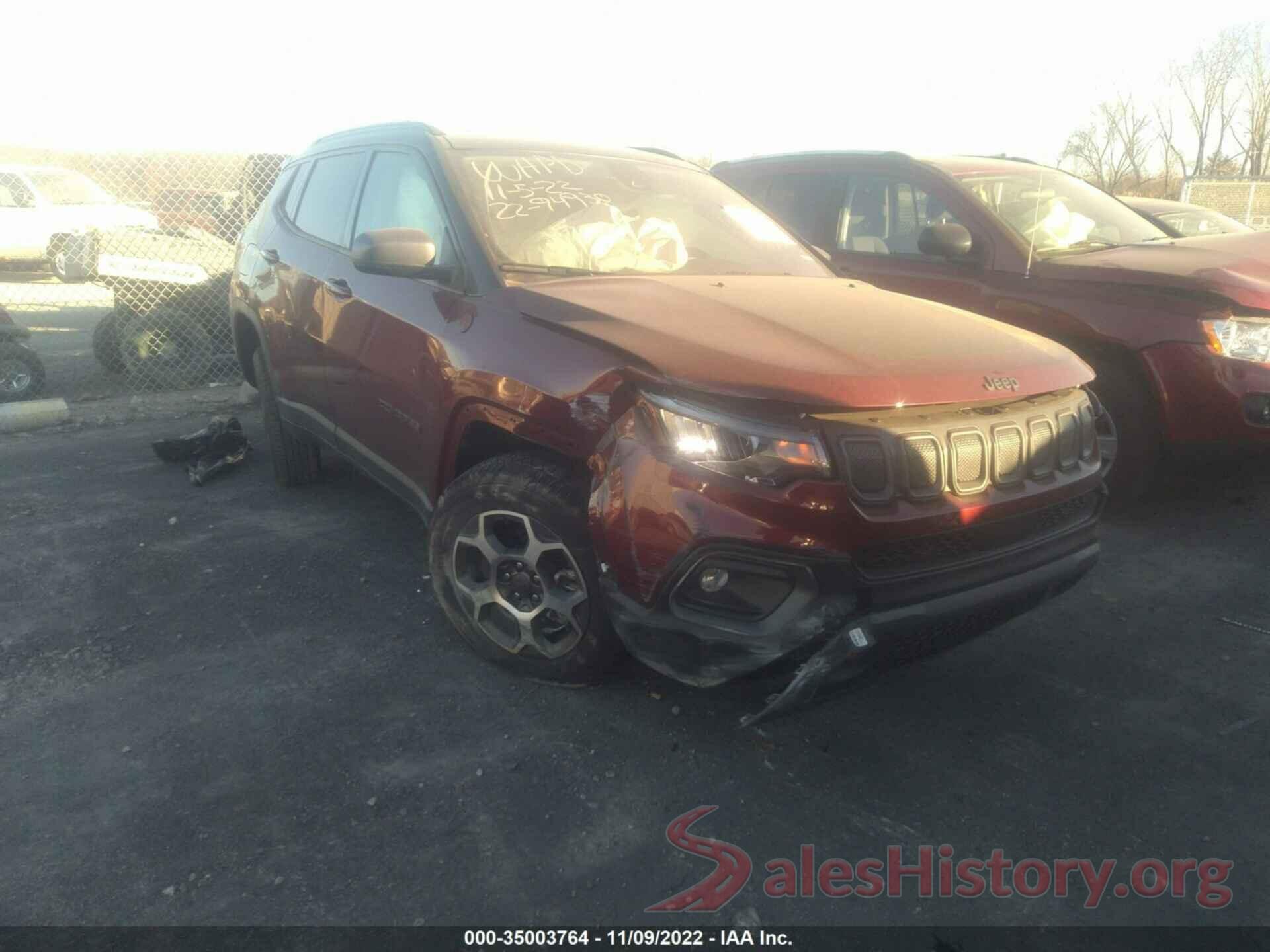 3C4NJDDB9NT152875 2022 JEEP COMPASS