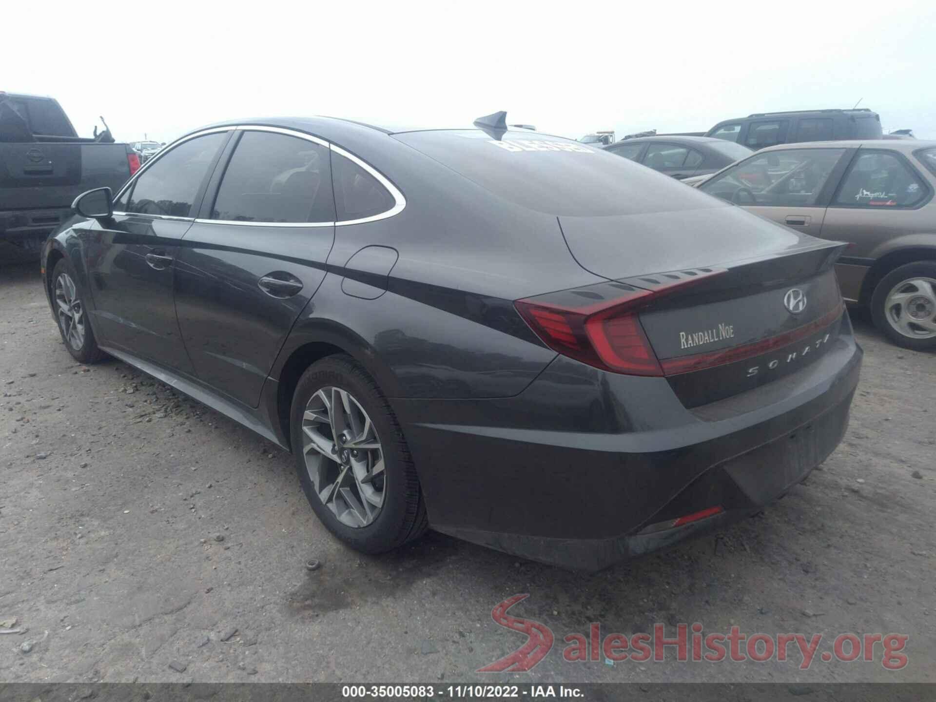 5NPEL4JA3LH008757 2020 HYUNDAI SONATA