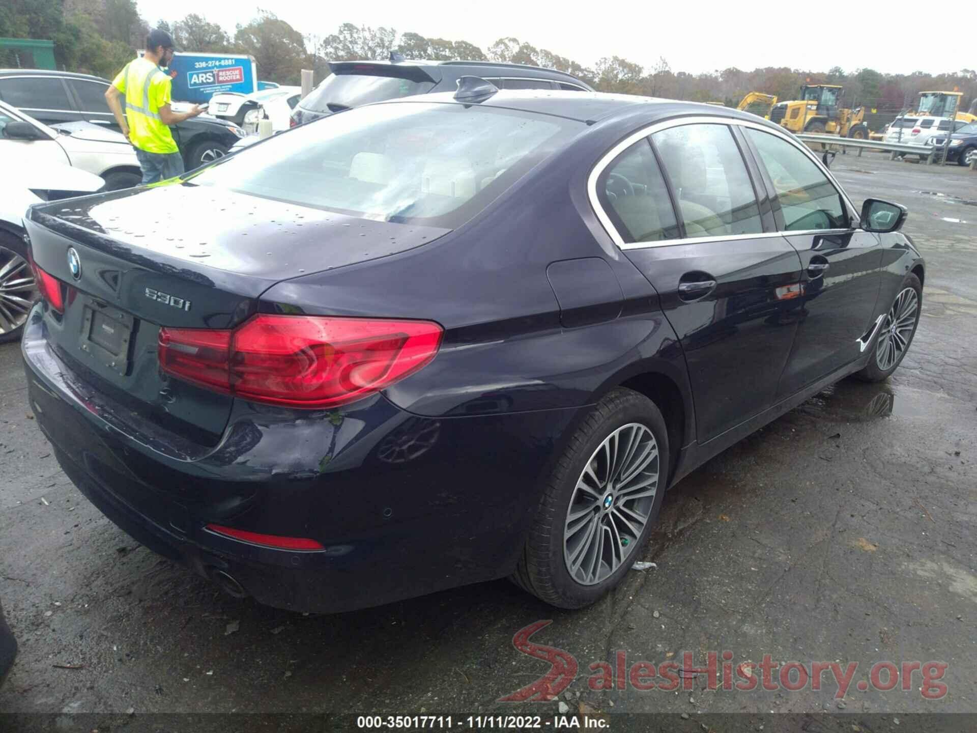 WBAJA7C52KWW22999 2019 BMW 5 SERIES