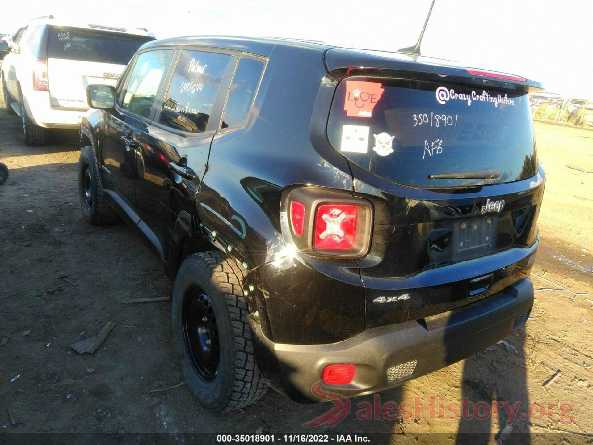 ZACNJBAB8LPL81820 2020 JEEP RENEGADE