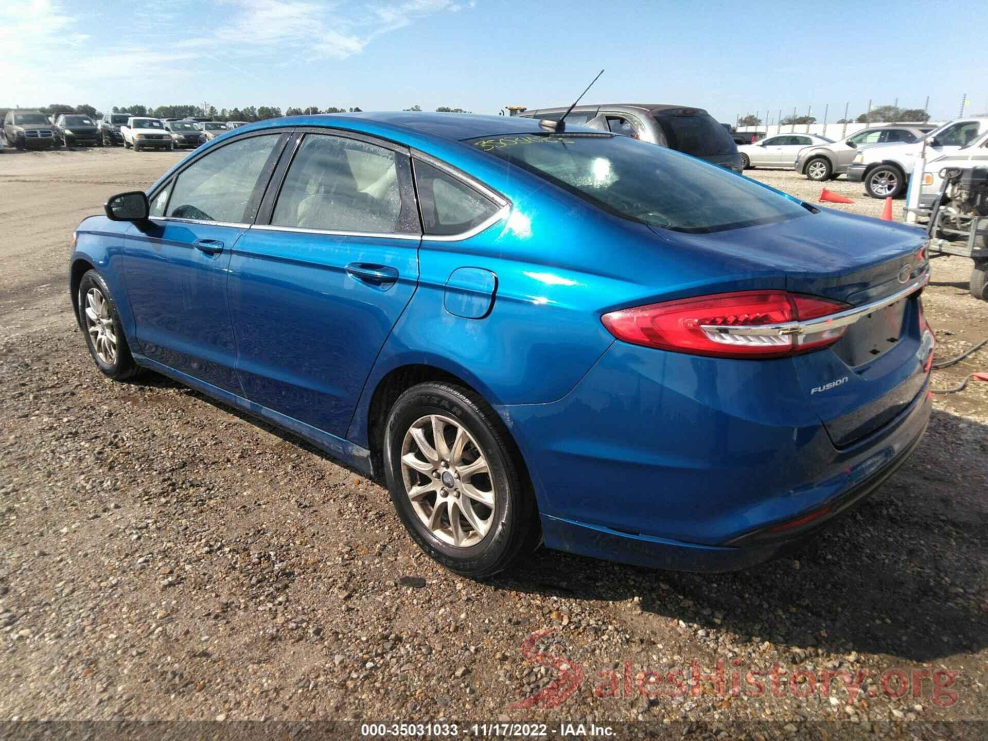 3FA6P0G71HR244220 2017 FORD FUSION