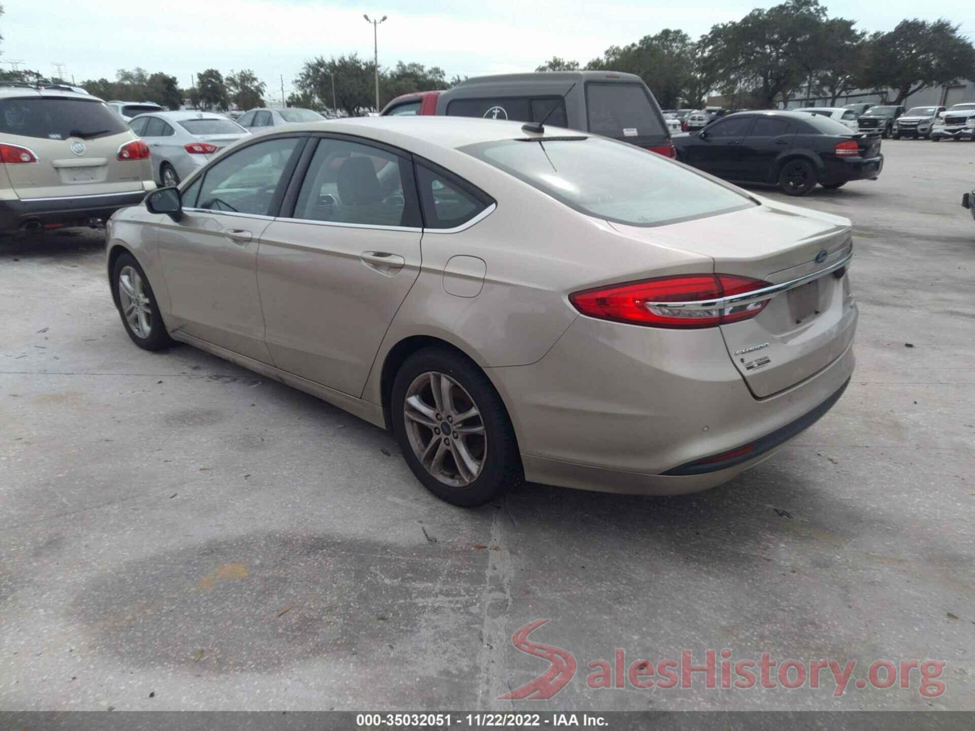 3FA6P0HDXJR174856 2018 FORD FUSION